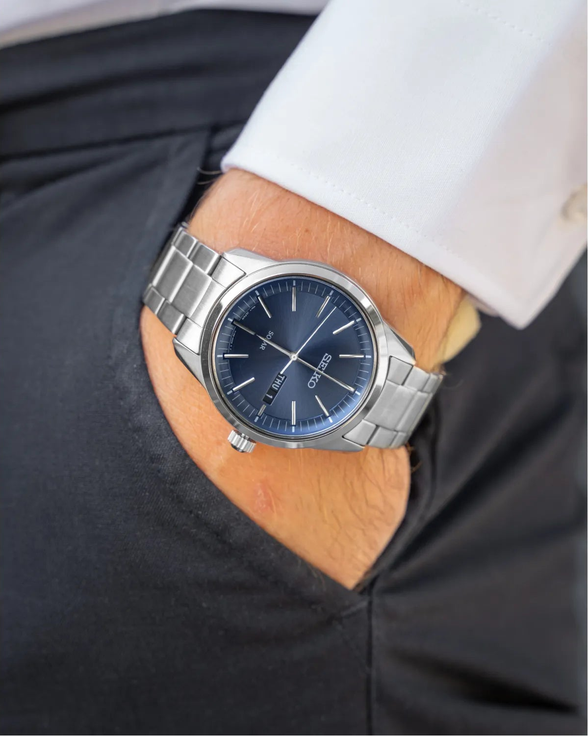 Men's Solar Powered Watch (SNE525P1)