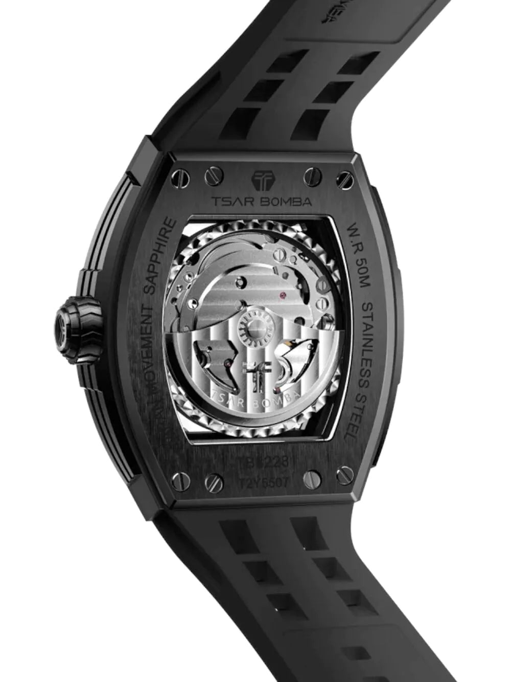 Men's Elemental Carbon Automatic Watch (TB8228CF-01)