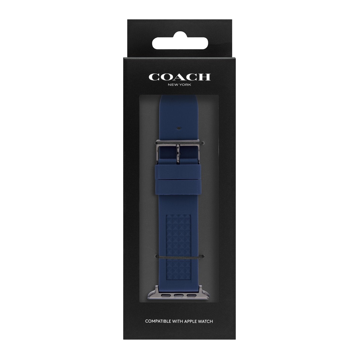 Men's Apple Watchâ® Strap Blue Rubber 42mm 14700045 Coach