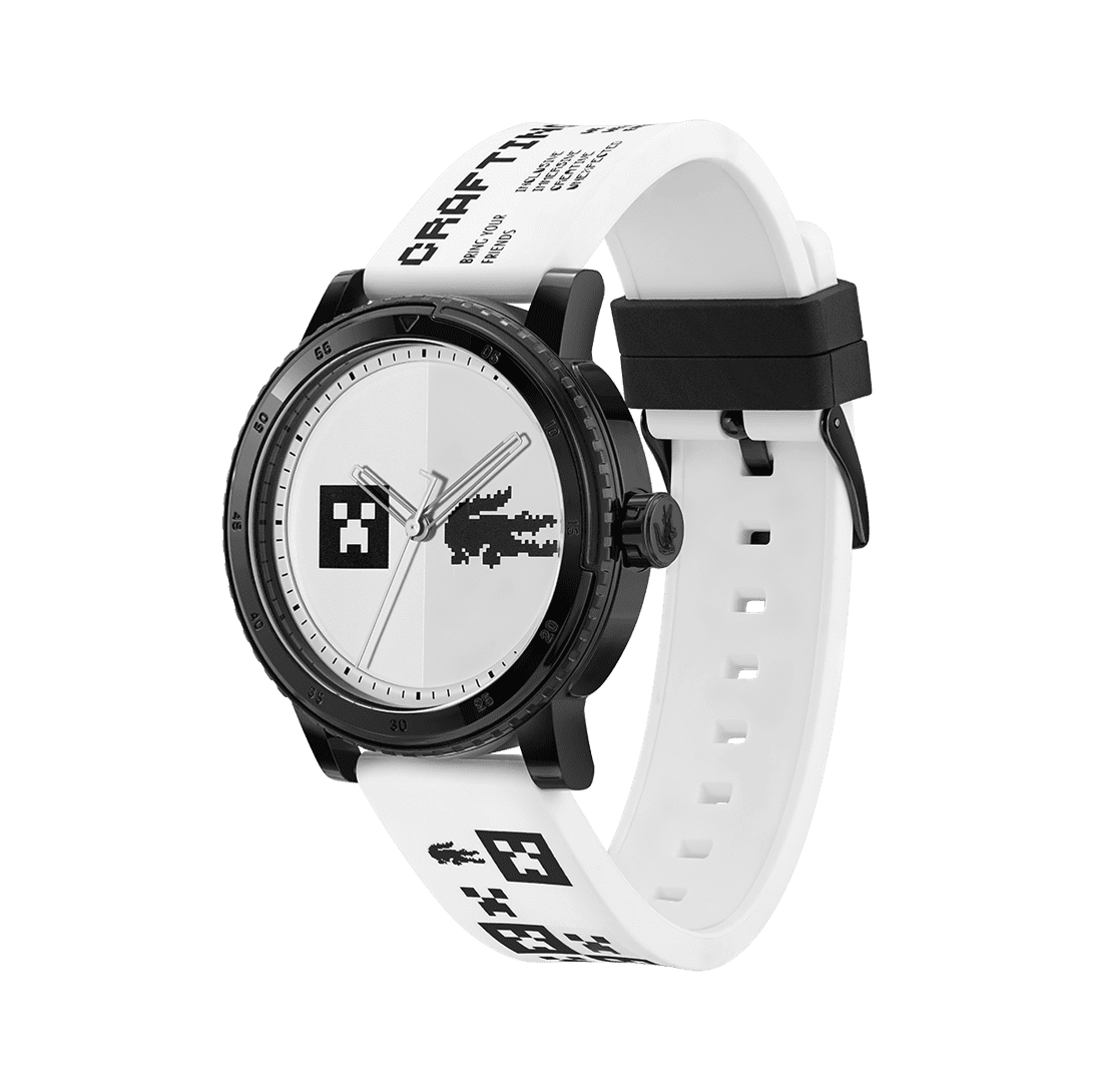 Men's Lacoste X Minecraft Silicone Watch 2011180 Lacoste