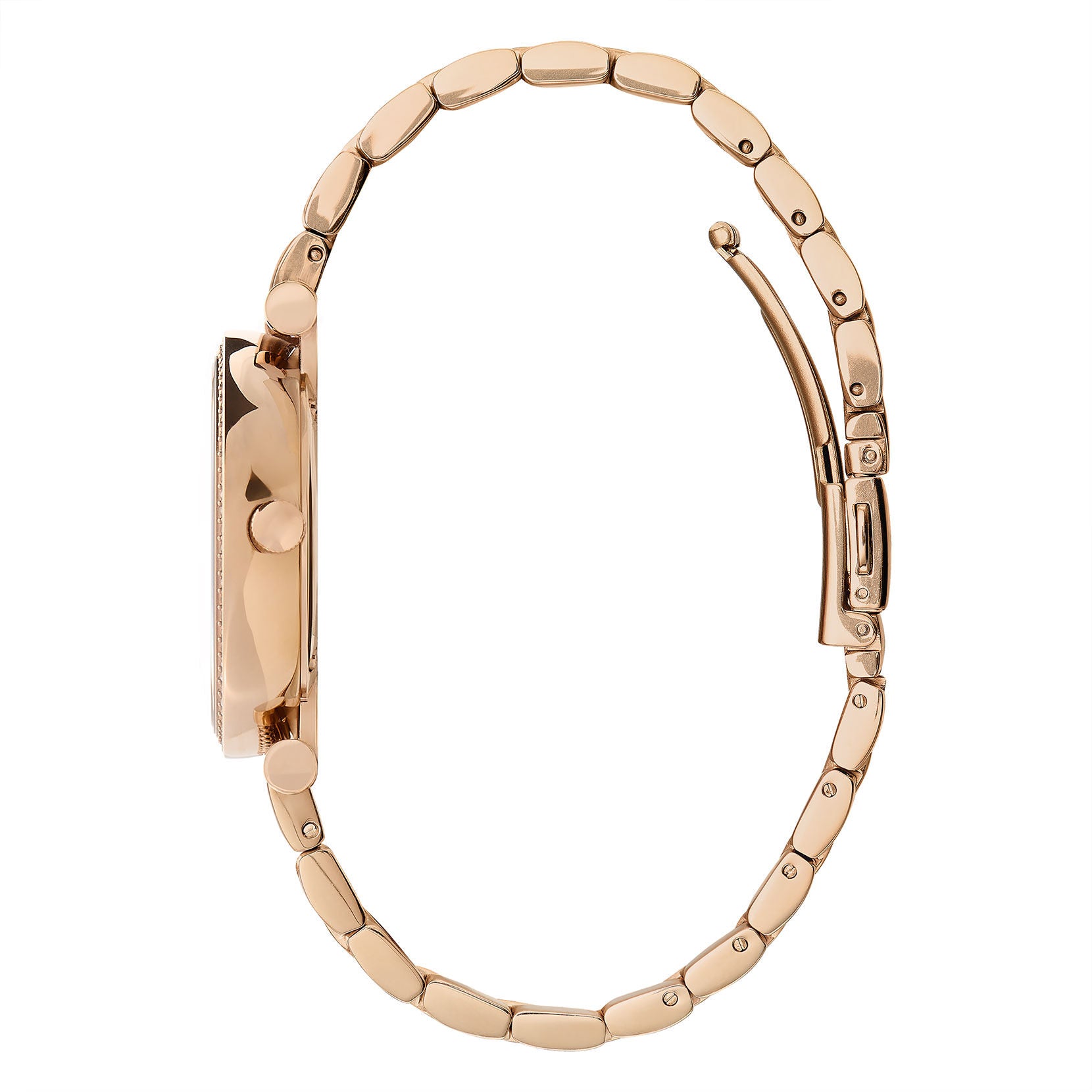 Belgrave 32mm Tbar Blush & Carnation Gold Bracelet Watch 24000003 Olivia Burton