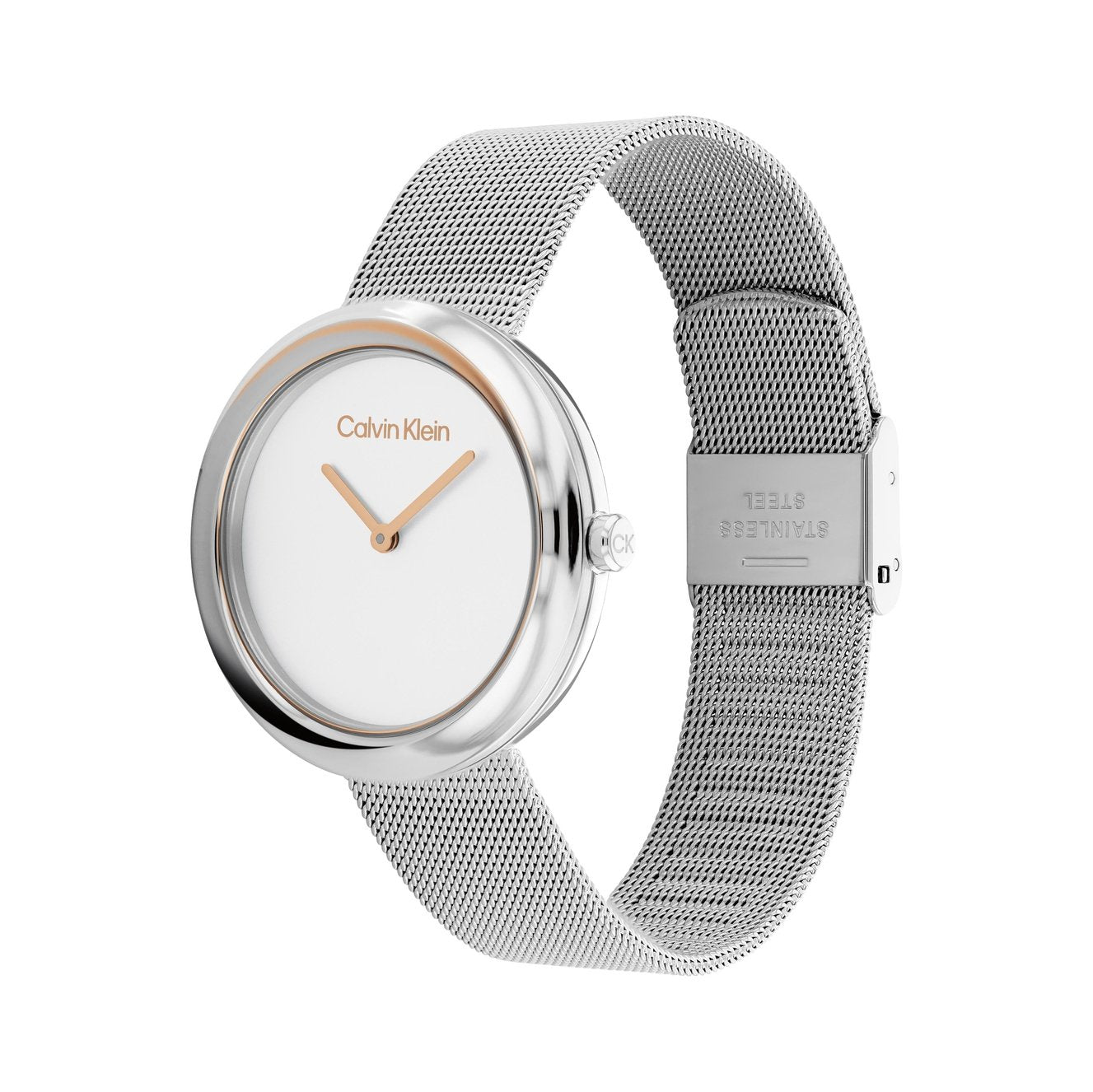 Ladies Twisted Bezel Watch 25200011 Calvin Klein