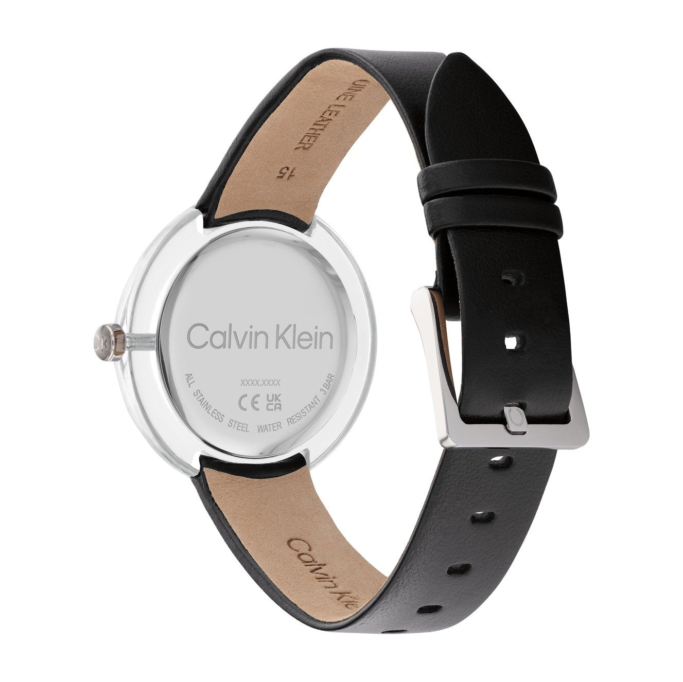 Ladies Circular Transparent Watch 25200020 Calvin Klein