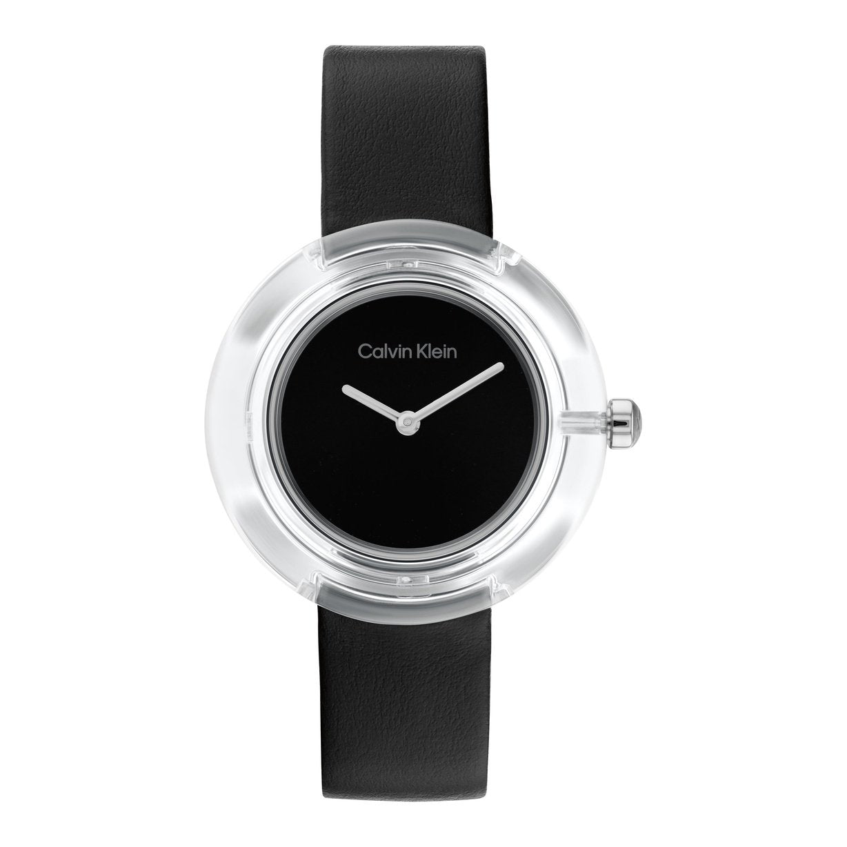 Ladies Circular Transparent Watch 25200020 Calvin Klein