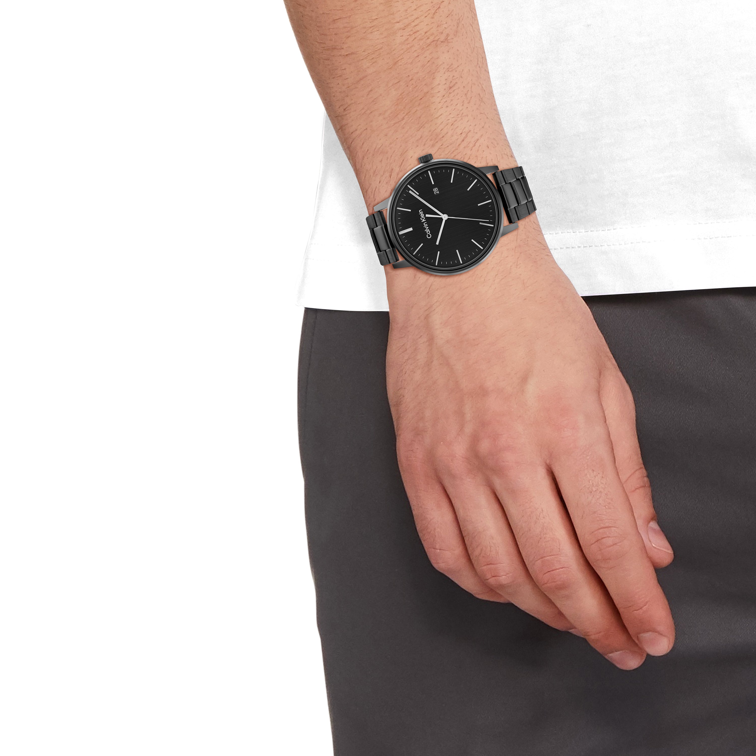 Men's Linked Bracelet Watch 25200057 Calvin Klein