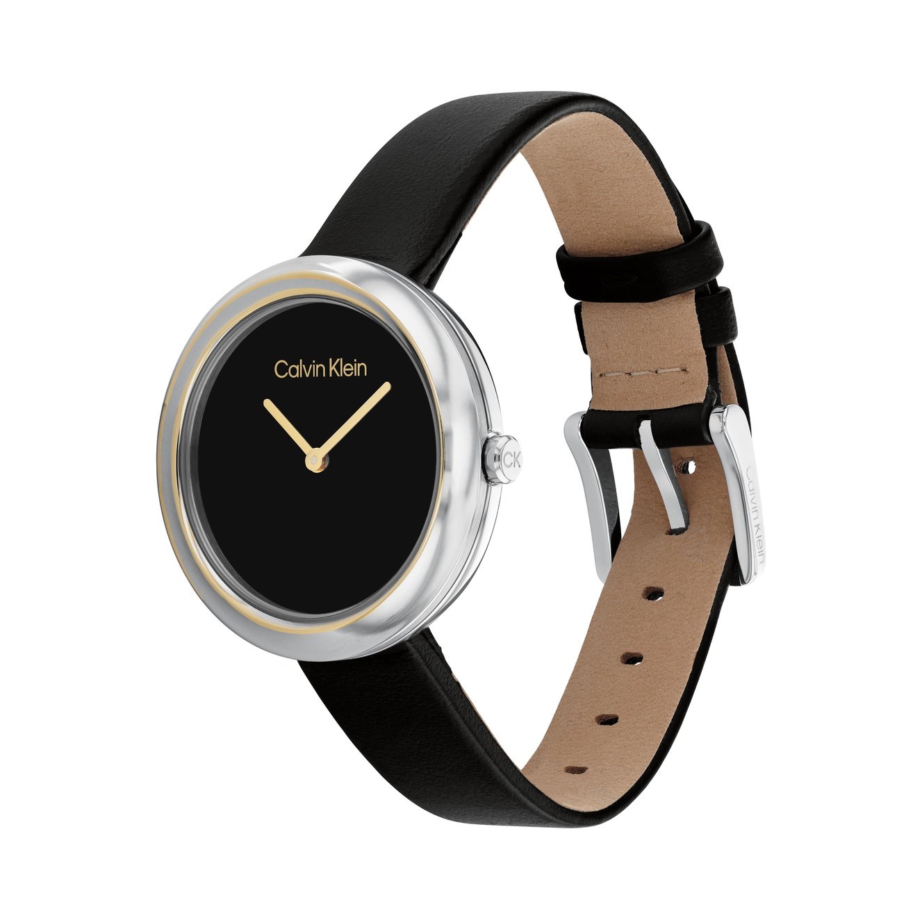 Ladies Twisted Bezel Watch 25200093 Calvin Klein