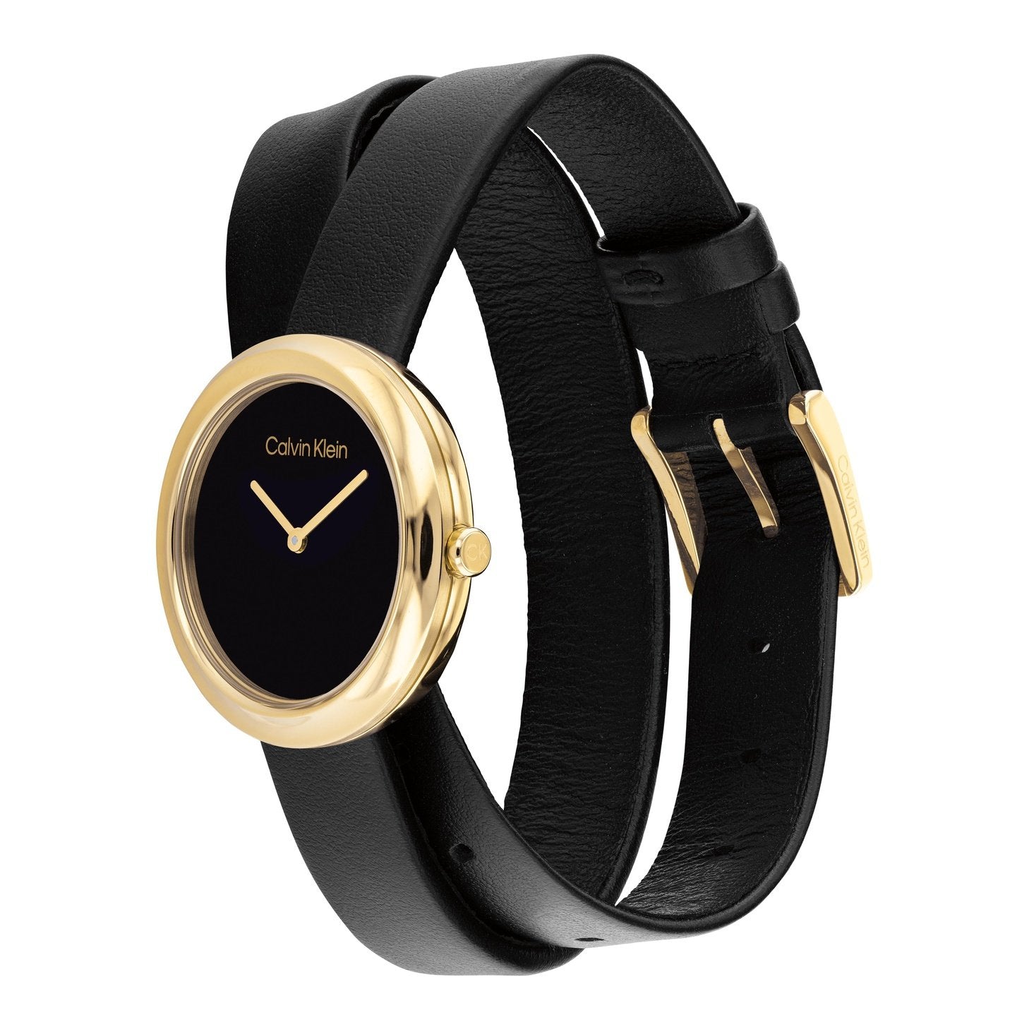 Ladies Twisted Bezel Watch 25200095 Calvin Klein