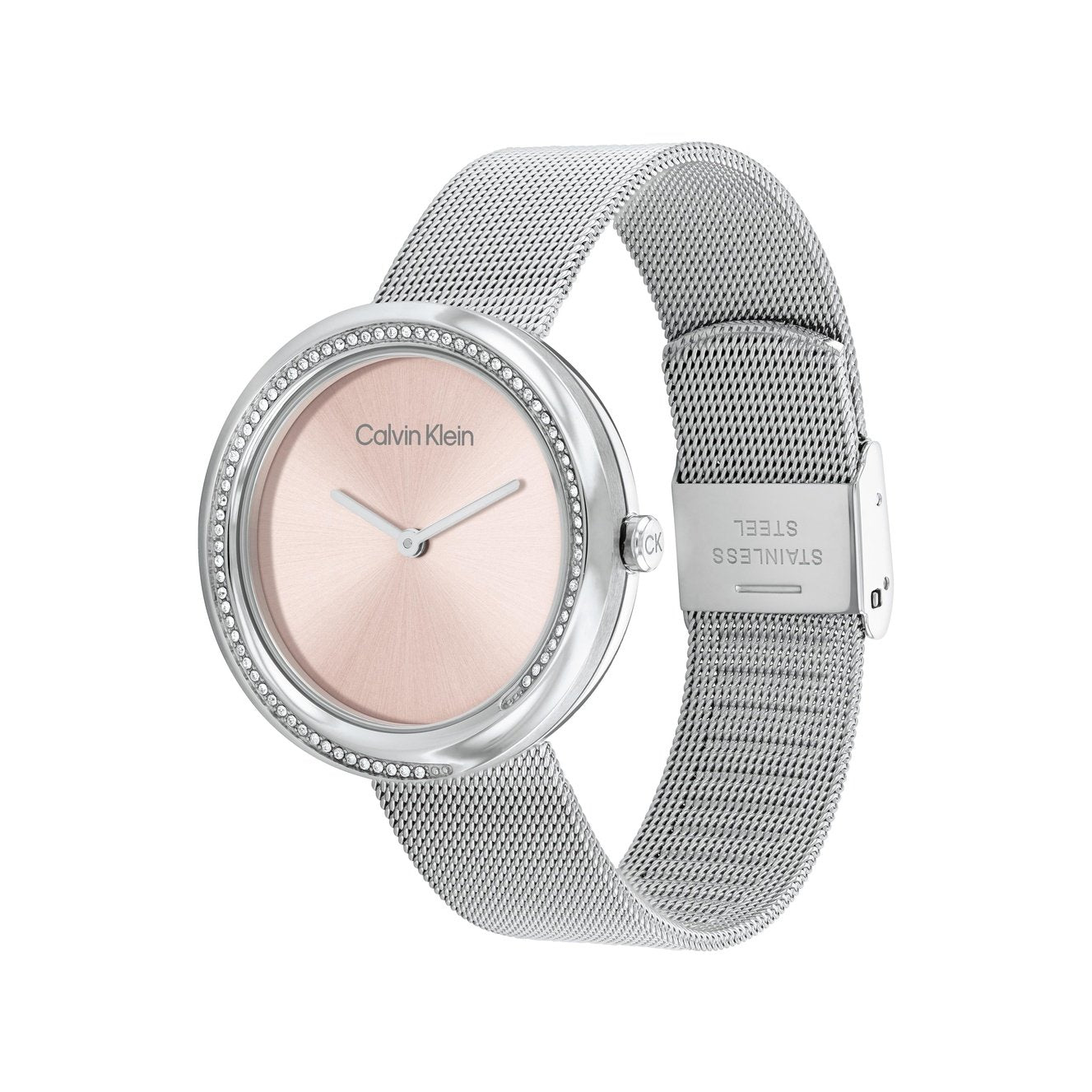 Ladies Twisted Bezel Watch 25200149 Calvin Klein