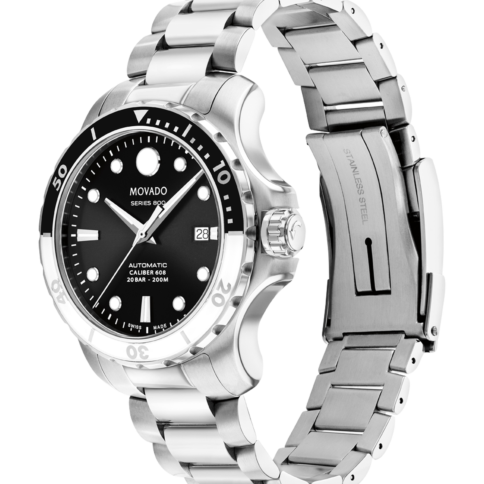 Men's Series 800 Automatic Watch 2600157 Movado