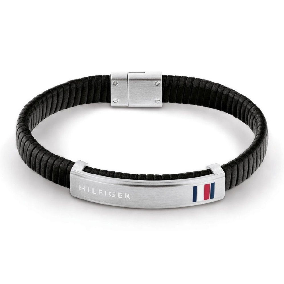 Men's Flat Braided Bracelet 2790349 Tommy Hilfiger Jewelry