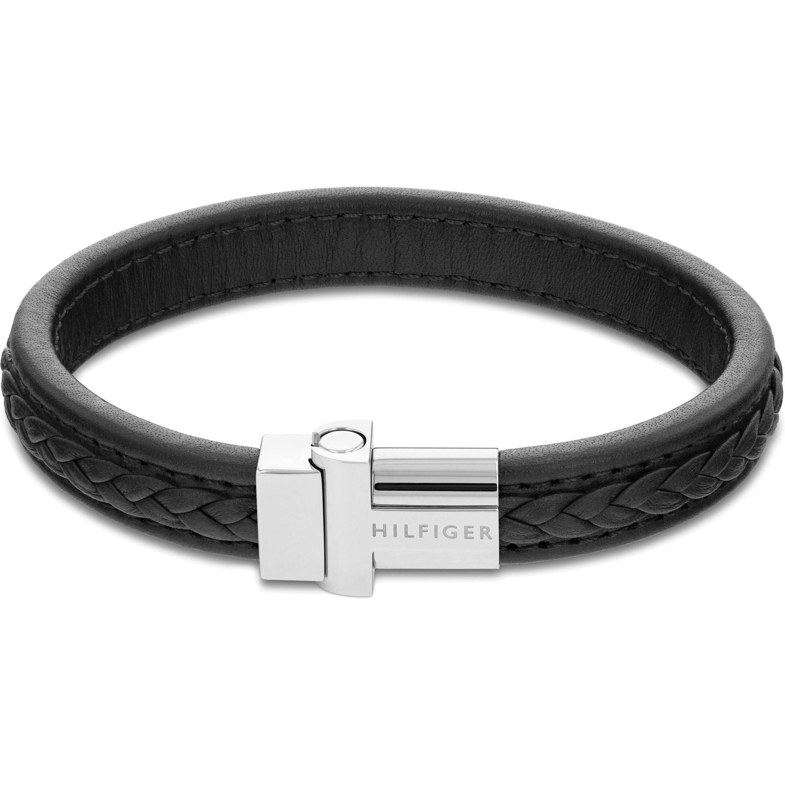 Men's Magnetic Braided Leather Bracelet 2790375 Tommy Hilfiger Jewelry