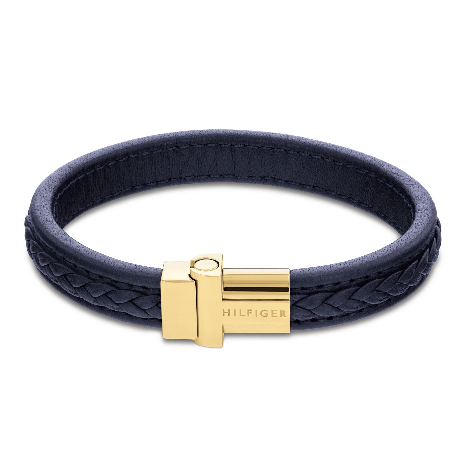 Men's Magnetic Braided Leather Bracelet 2790377 Tommy Hilfiger Jewelry