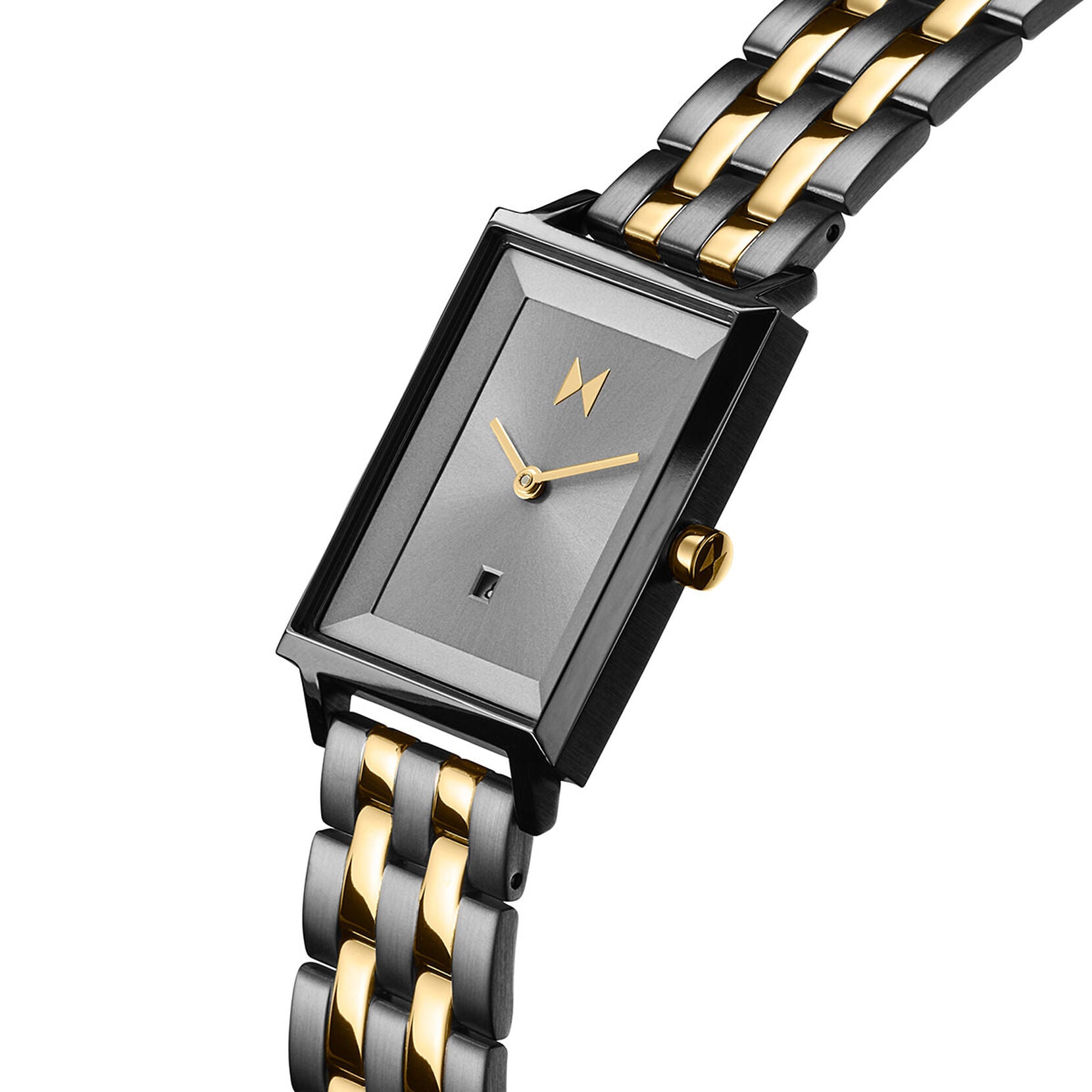 Tiffany 1837 Makers 22 mm square watch in stainless steel with diamonds. |  Tiffany & Co.