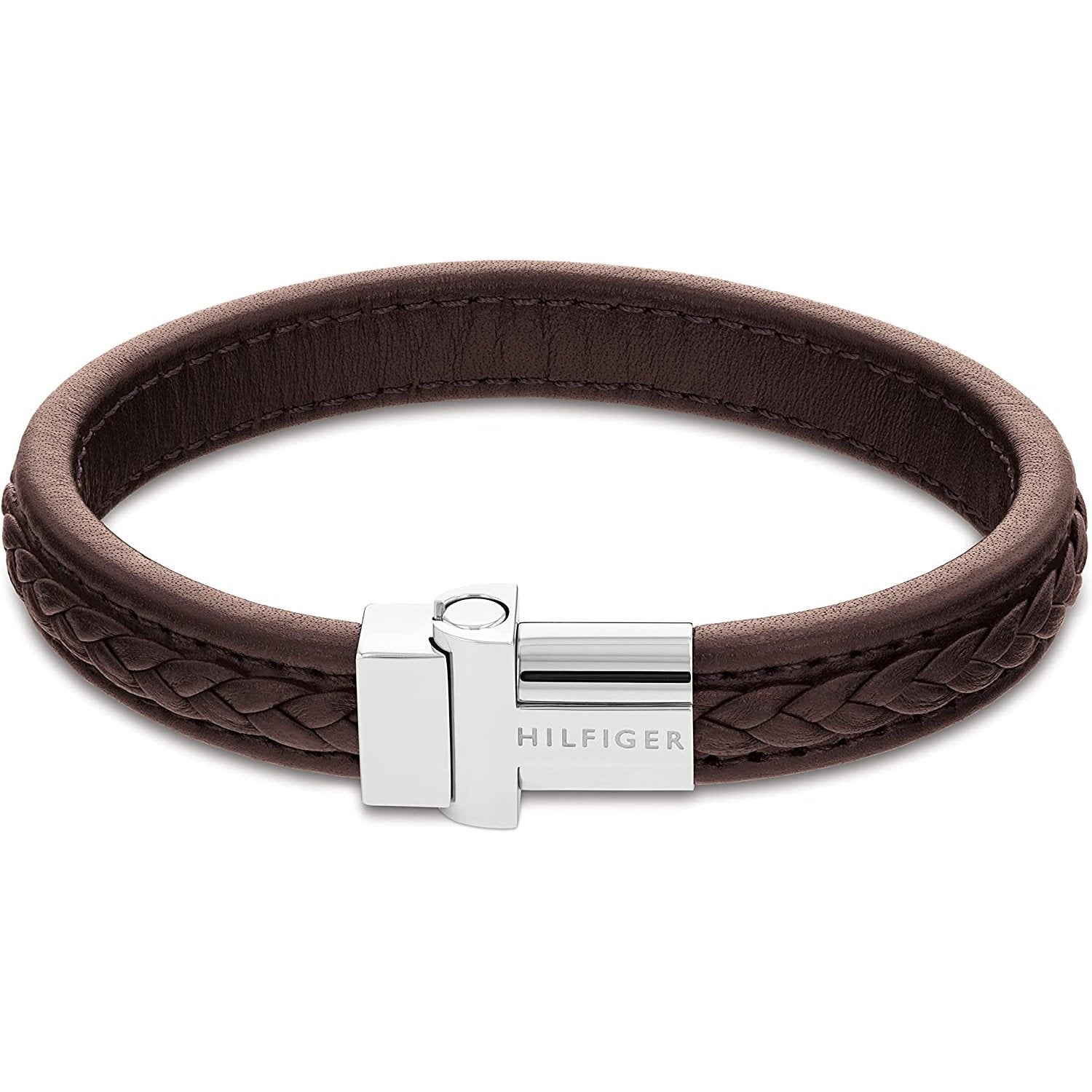 Men's Magnetic Braided Leather Bracelet 2790376 Tommy Hilfiger Jewelry