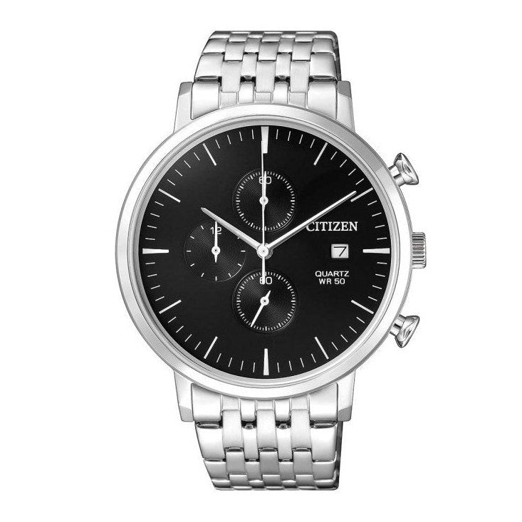 Men's Chronograph Stainless Steel Watch AN3610-55E Citizen