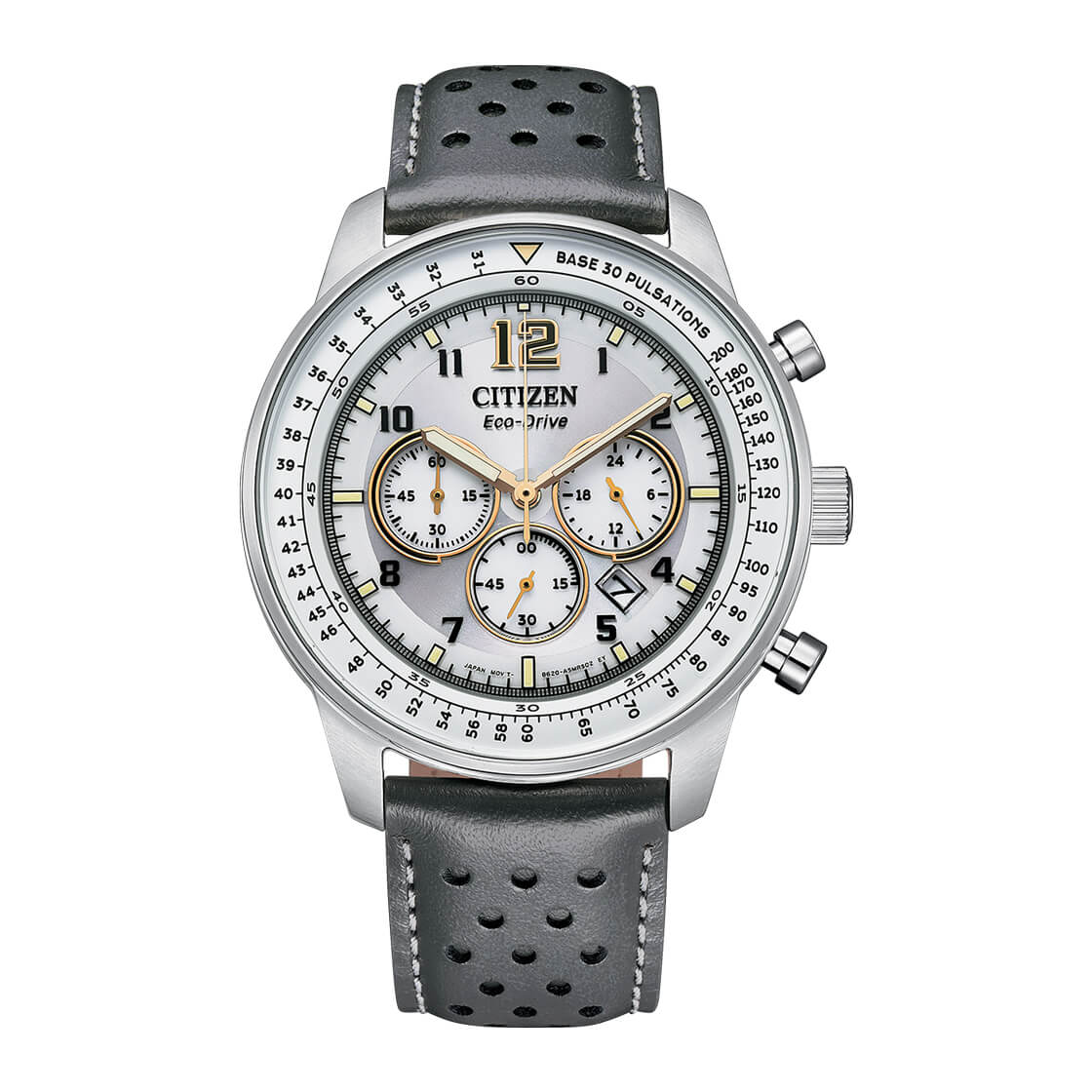 Men's Eco-Drive Chronograph Watch CA4500-24H Citizen