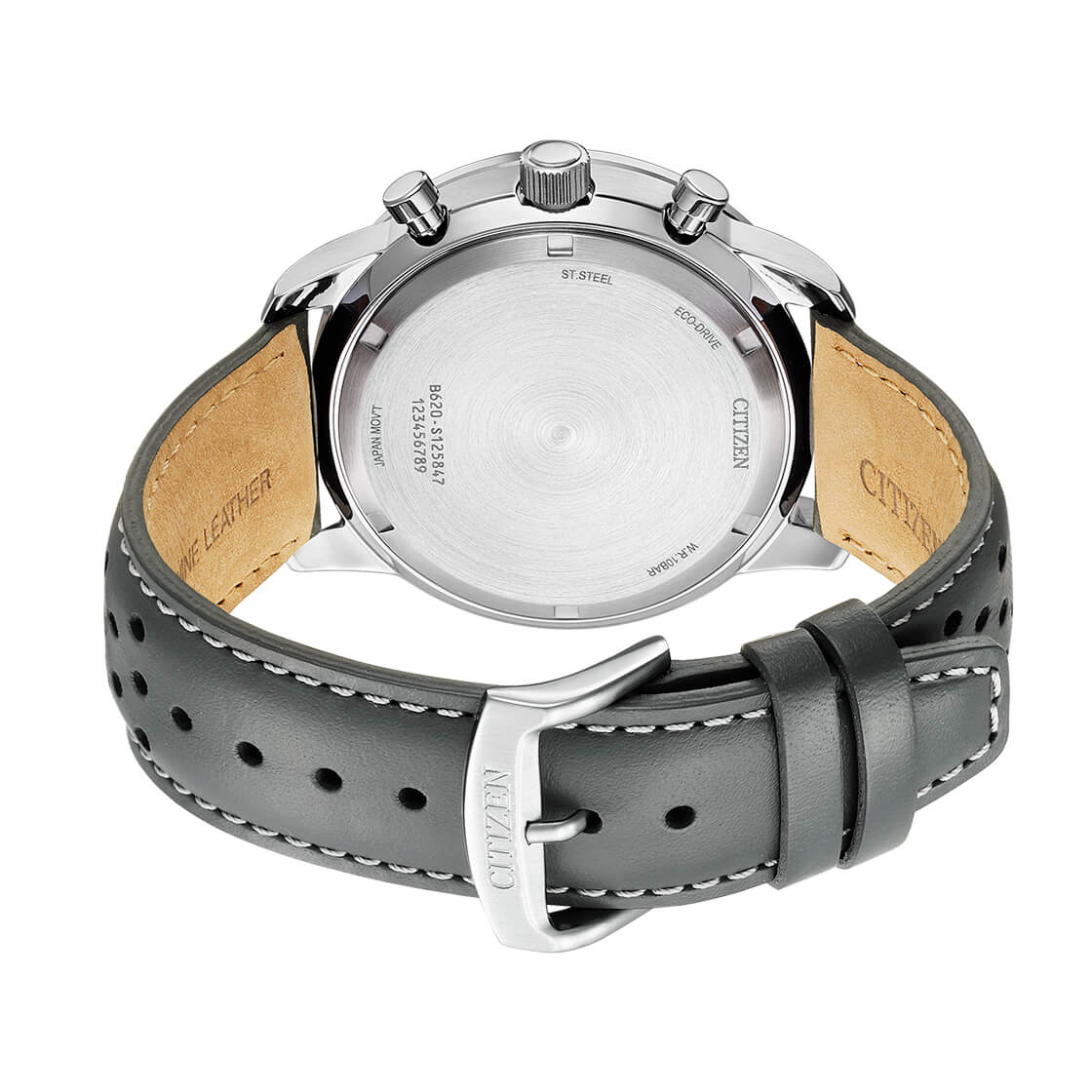 Men's Eco-Drive Chronograph Watch CA4500-24H Citizen