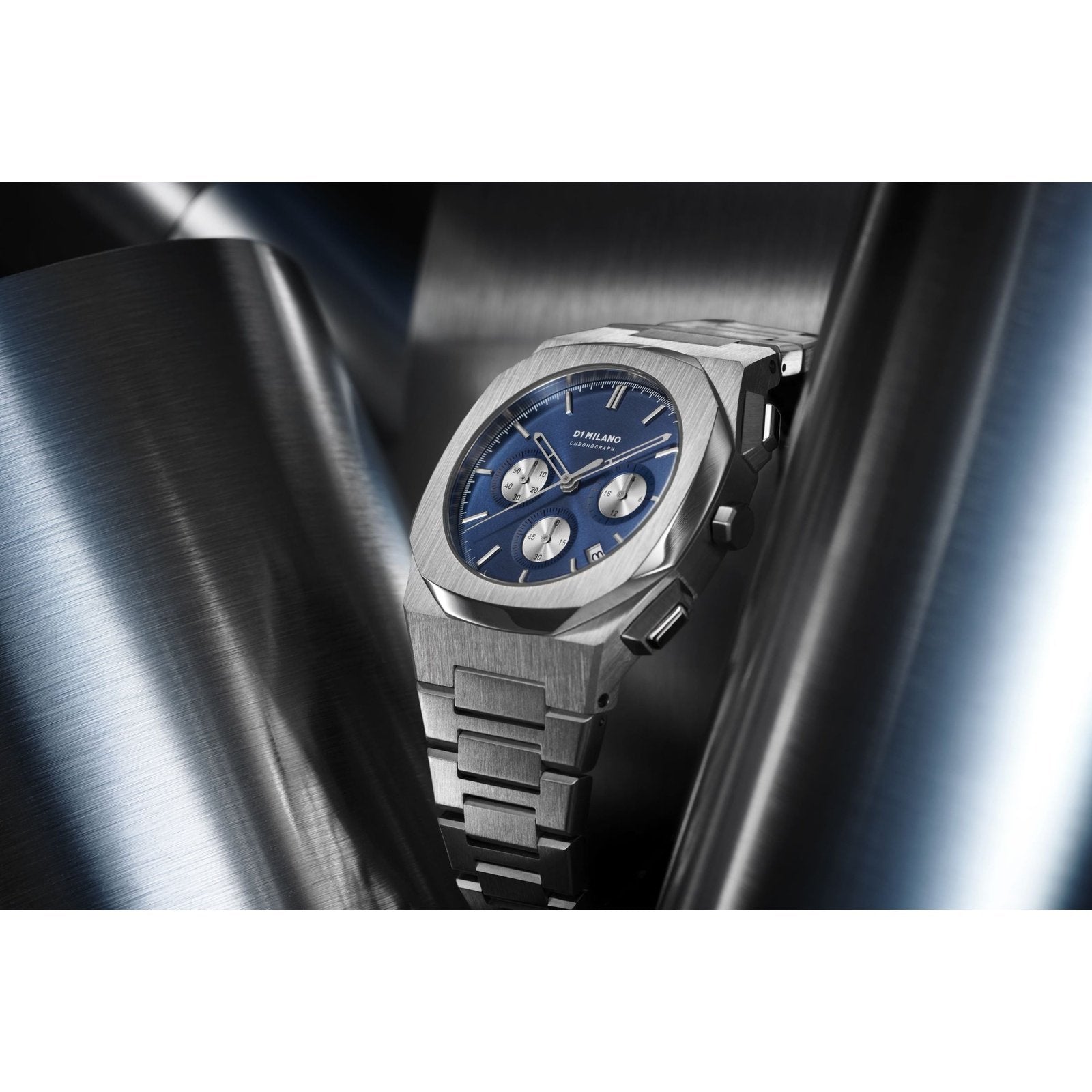 Men's Chronograph IONIC BLUE Watch D1-CHBJ02 D1 Milano