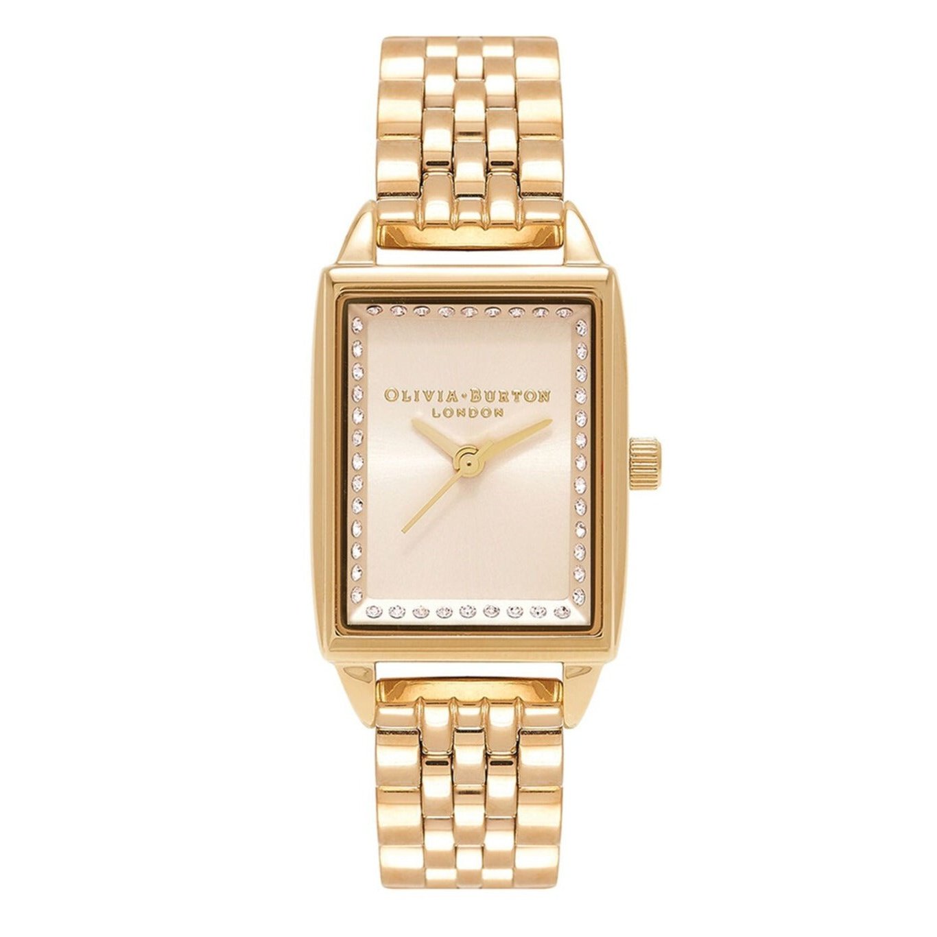 Gold Bezel Dial & Gold Bracelet Watch OB16SS36 Olivia Burton