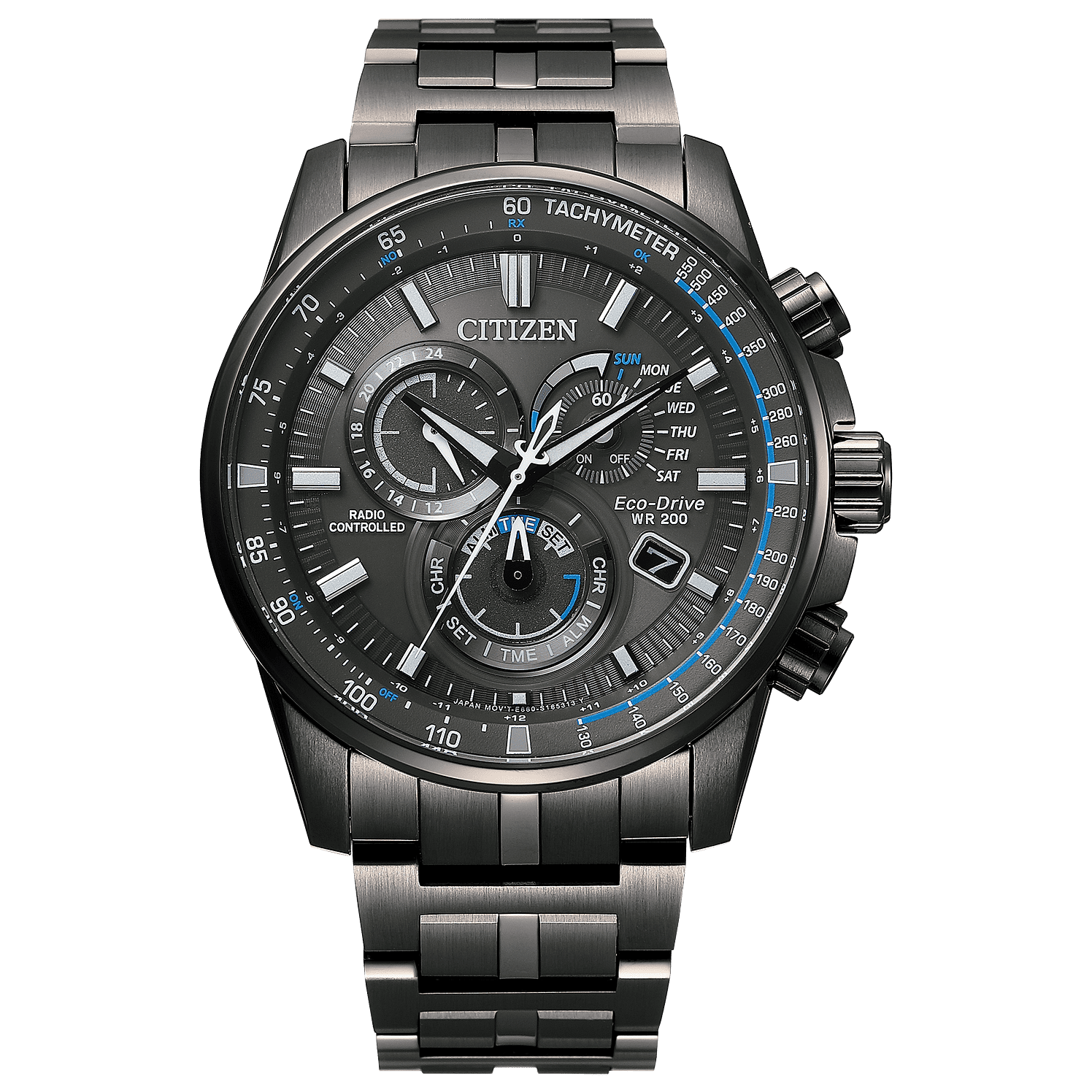 Men's Pcat Eco-Drive Watch CB5887-55H Citizen