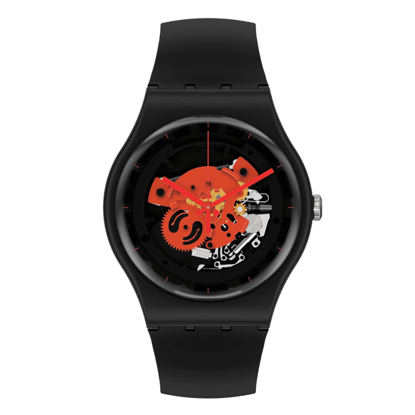 TIME TO RED BIG Swatch