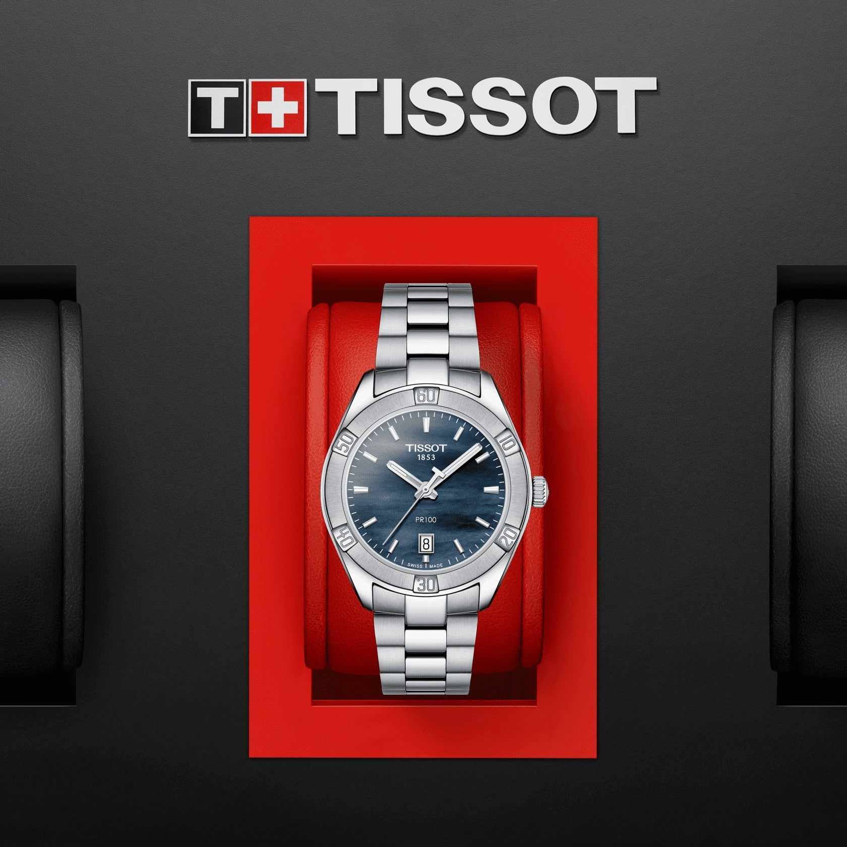 Ladies Pr 100 Sport Chic Watch T1019101112100 Tissot
