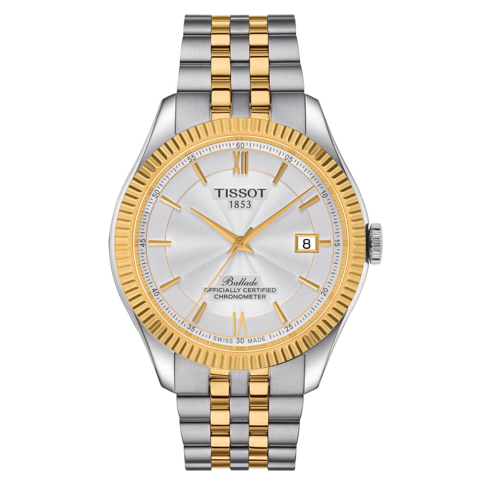 Men's Ballade Powermatic 80 Silicium Watch T1084082227801 Tissot