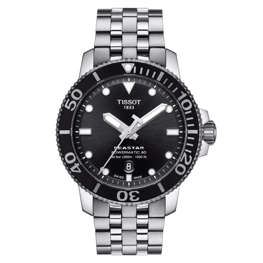 Tissot Seastar 1000 Powermatic 80 Watch T1204071105100 Tissot