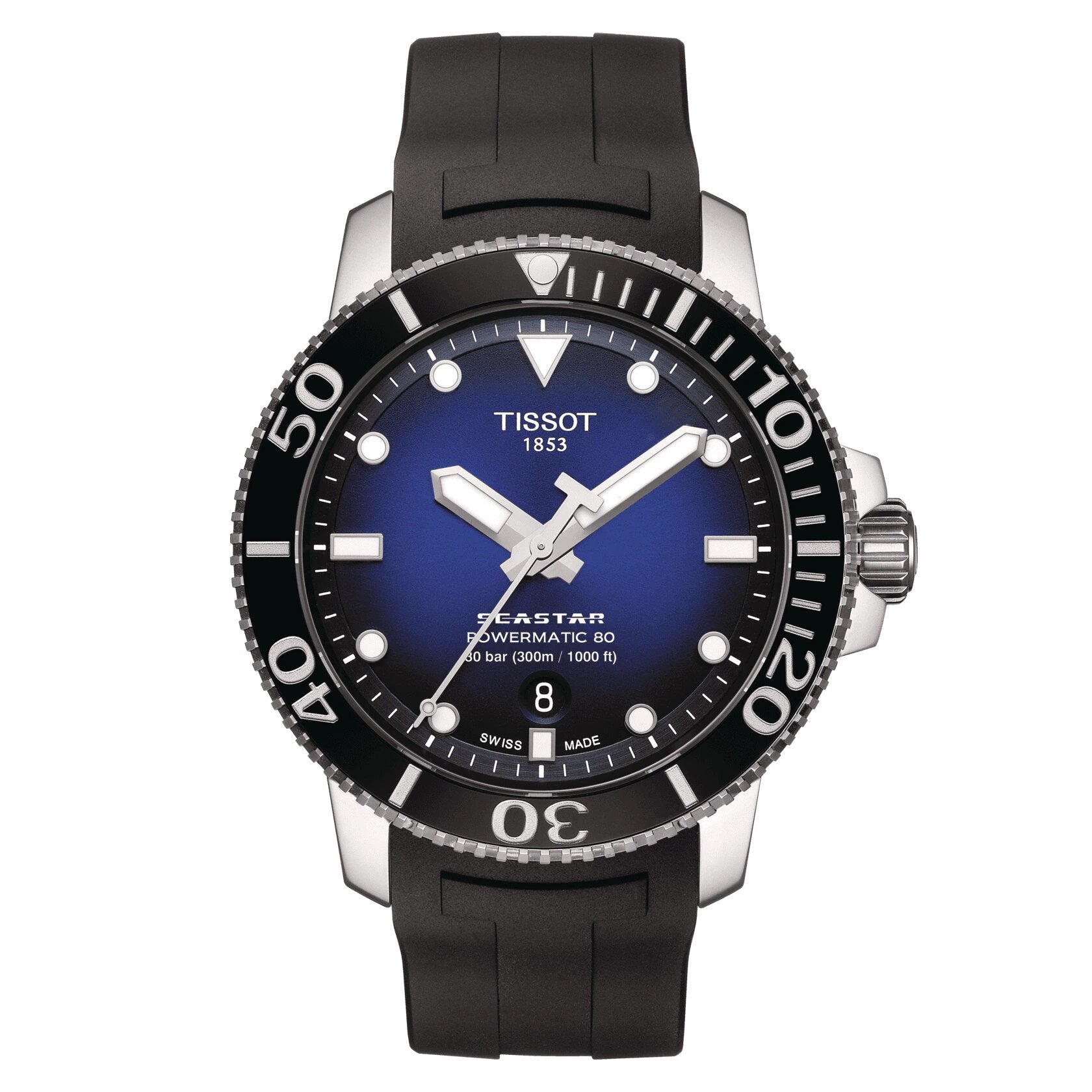 Men's Seastar 1000 Powermatic Watch T1204071704100 Tissot