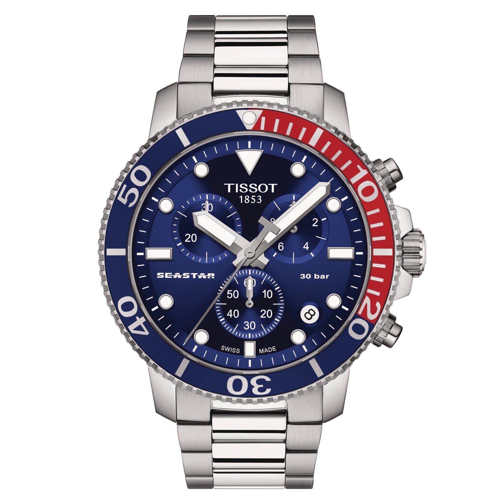 Men's Seastar 1000 Quartz Watch T1204171104103 Tissot