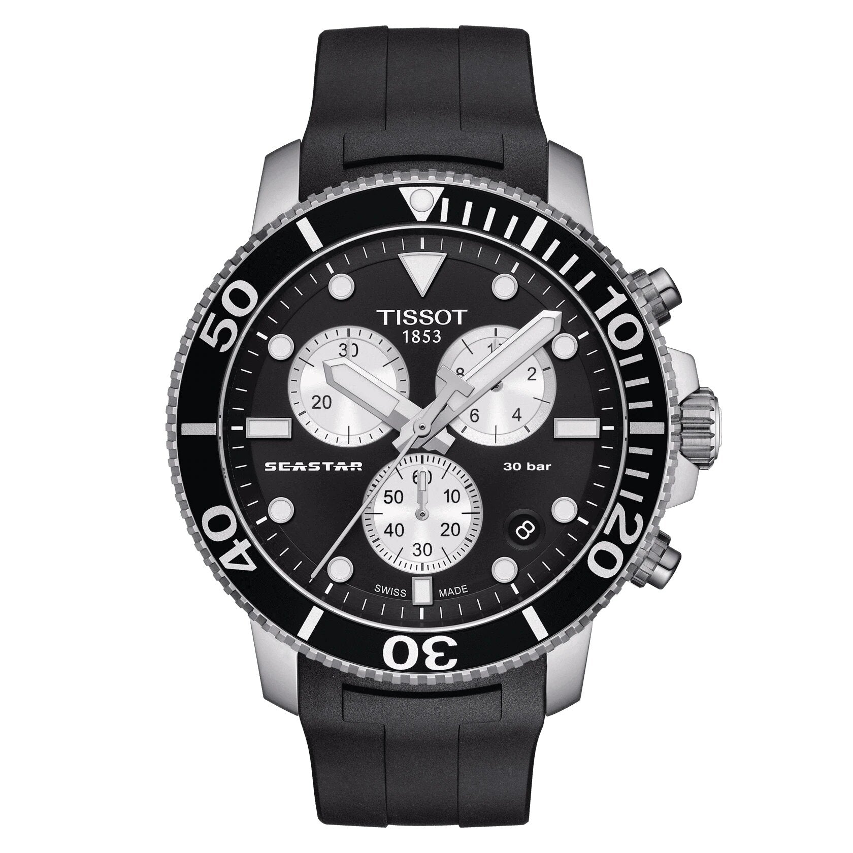 Men's Seastar 1000 Chronograph Watch T1204171705100 Tissot