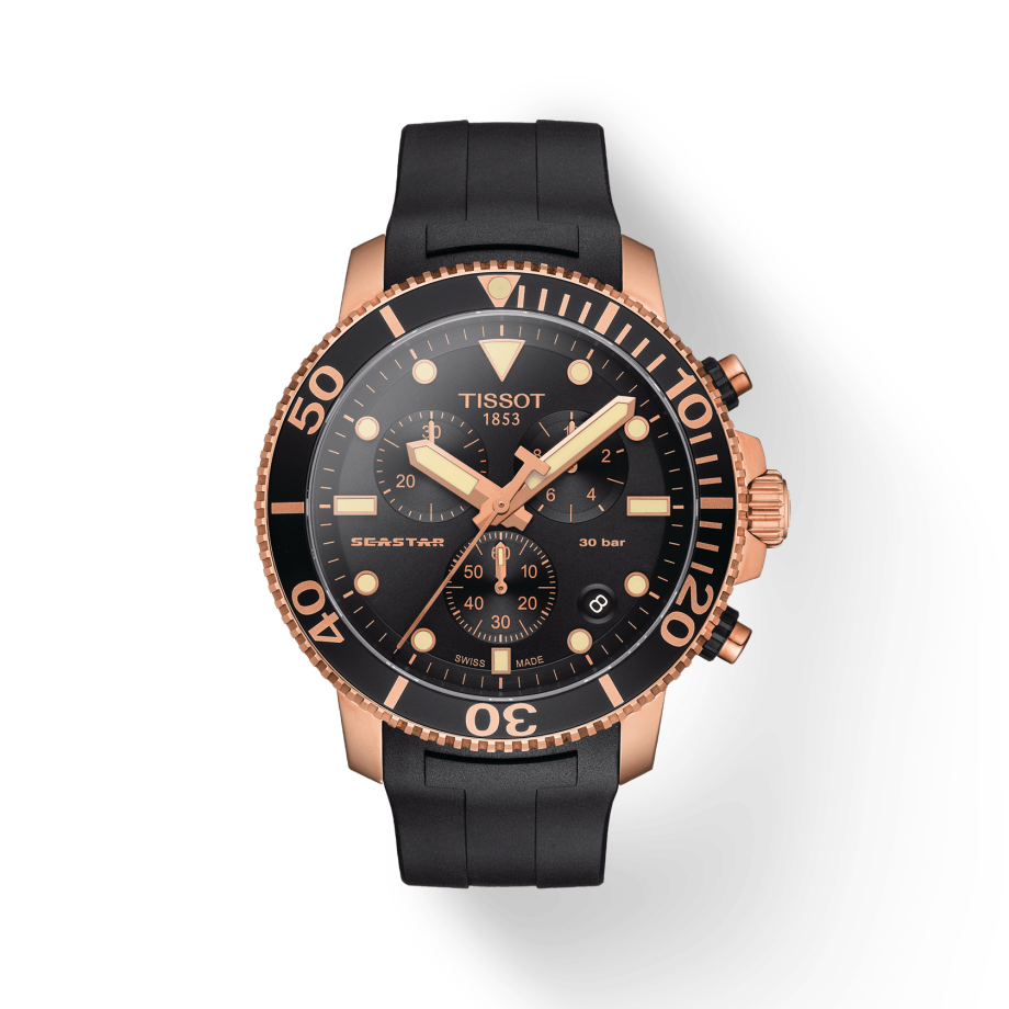 Men's Seastar 1000 Chronograph Watch T1204173705100 Tissot