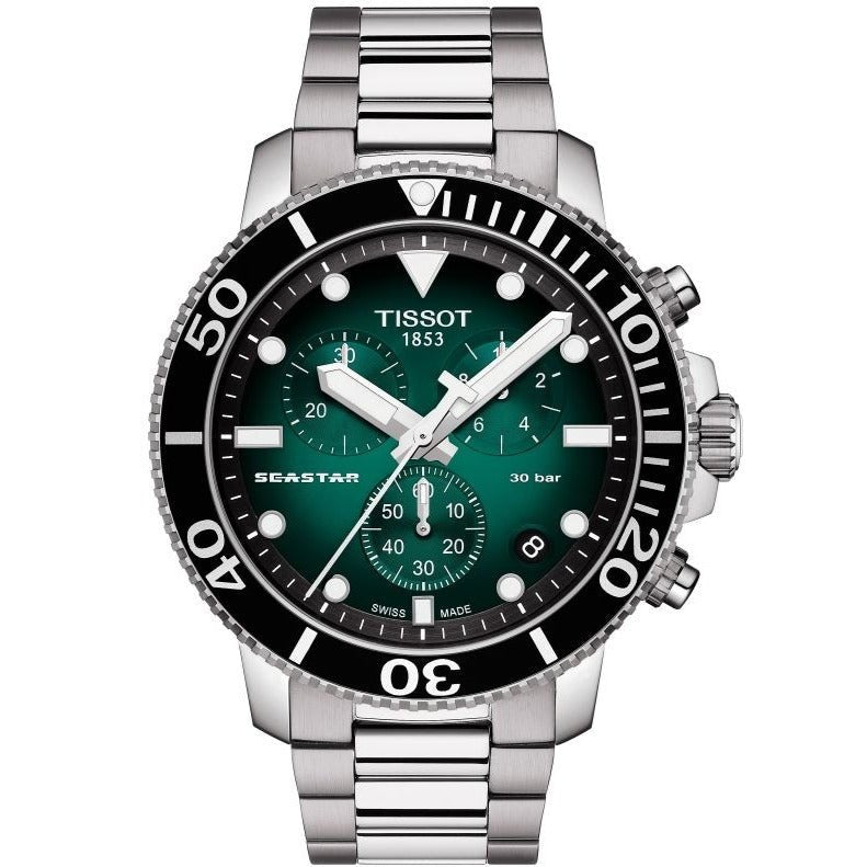 Men's Seastar 1000 Chronograph Watch T1204171109101 Tissot