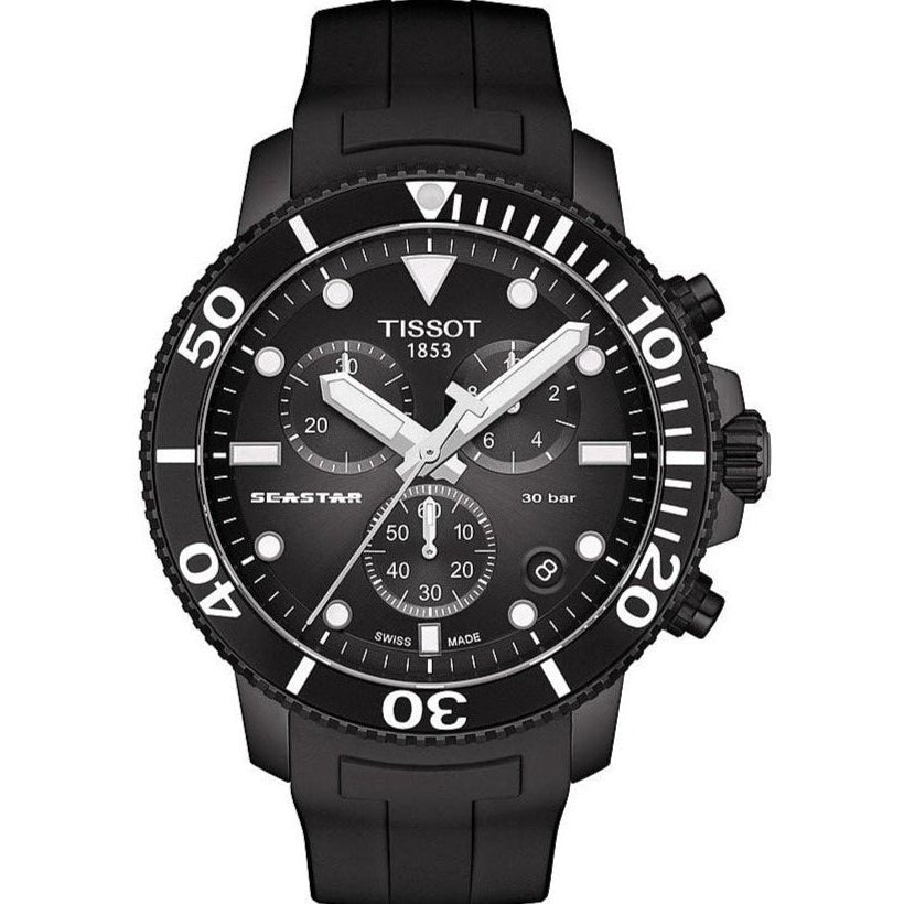 Men's Seastar 1000 Chronograph Watch T1204173705102 Tissot