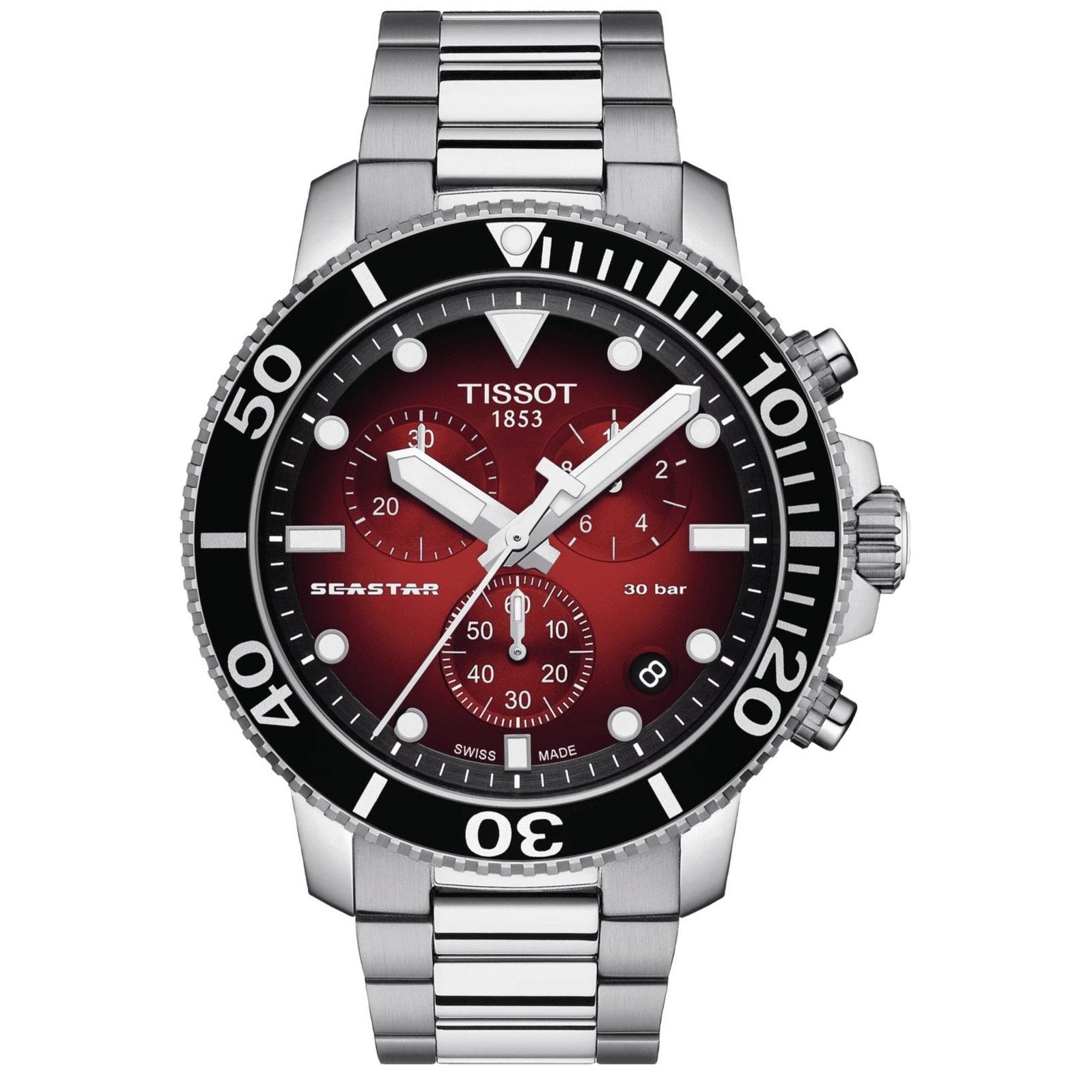 Men's Seastar 1000 Chronograph Watch T1204171142100 Tissot