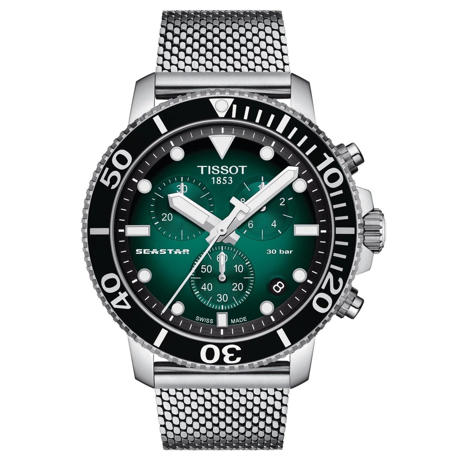 Men's Seastar 1000 Chronograph Watch T1204171109100 Tissot