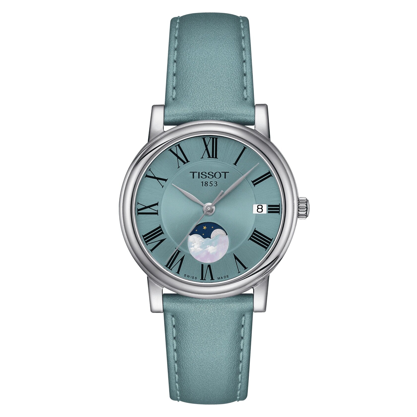 Ladies Carson Premium Lady Moonphase Watch T1222231635300 Tissot