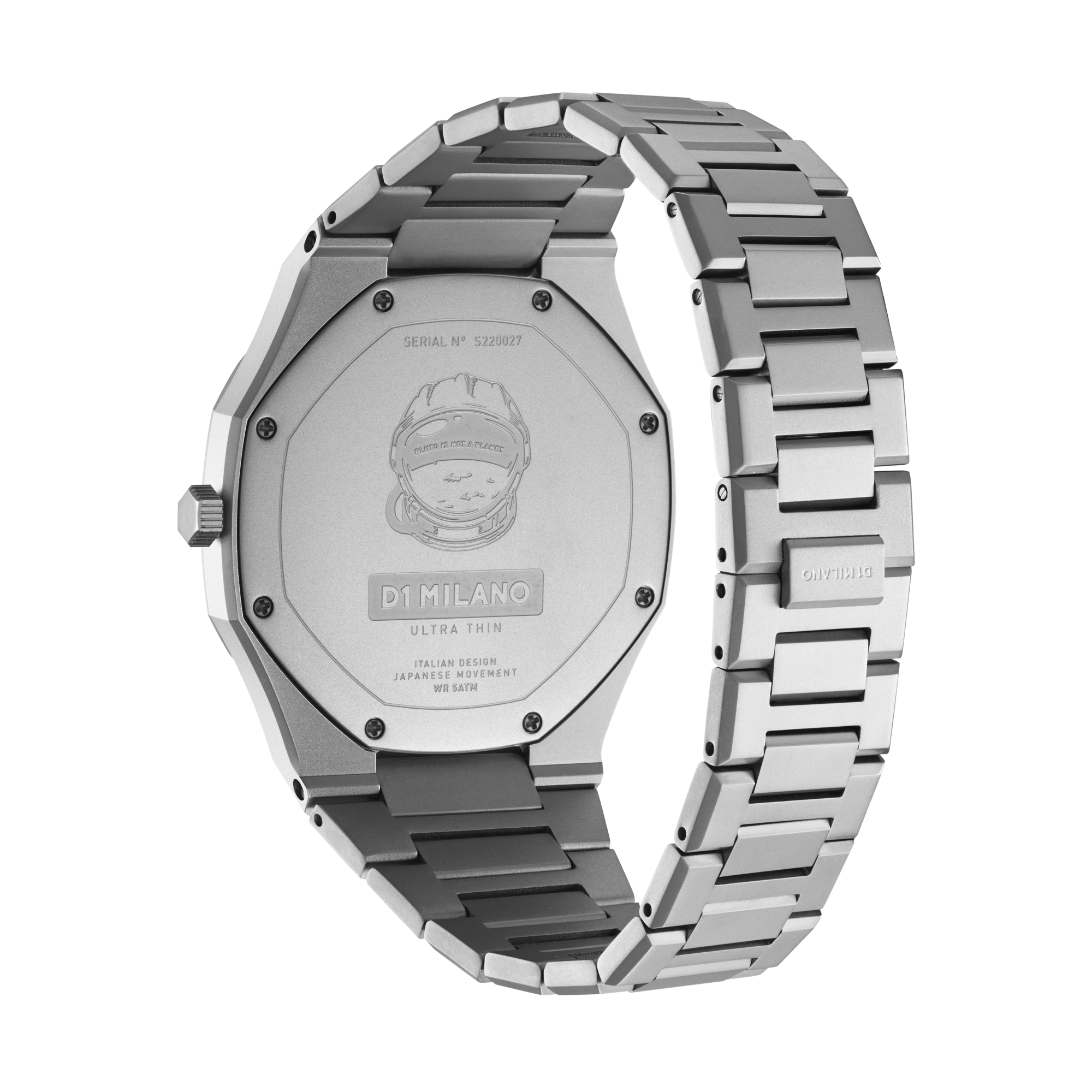 Men's Pluto Ultra Thin Watch D1-UTBJ18 D1 Milano