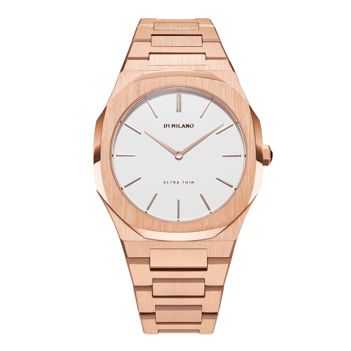 Ladies Ultra Thin Bracelet Rose Gold Watch D1 UTBL02