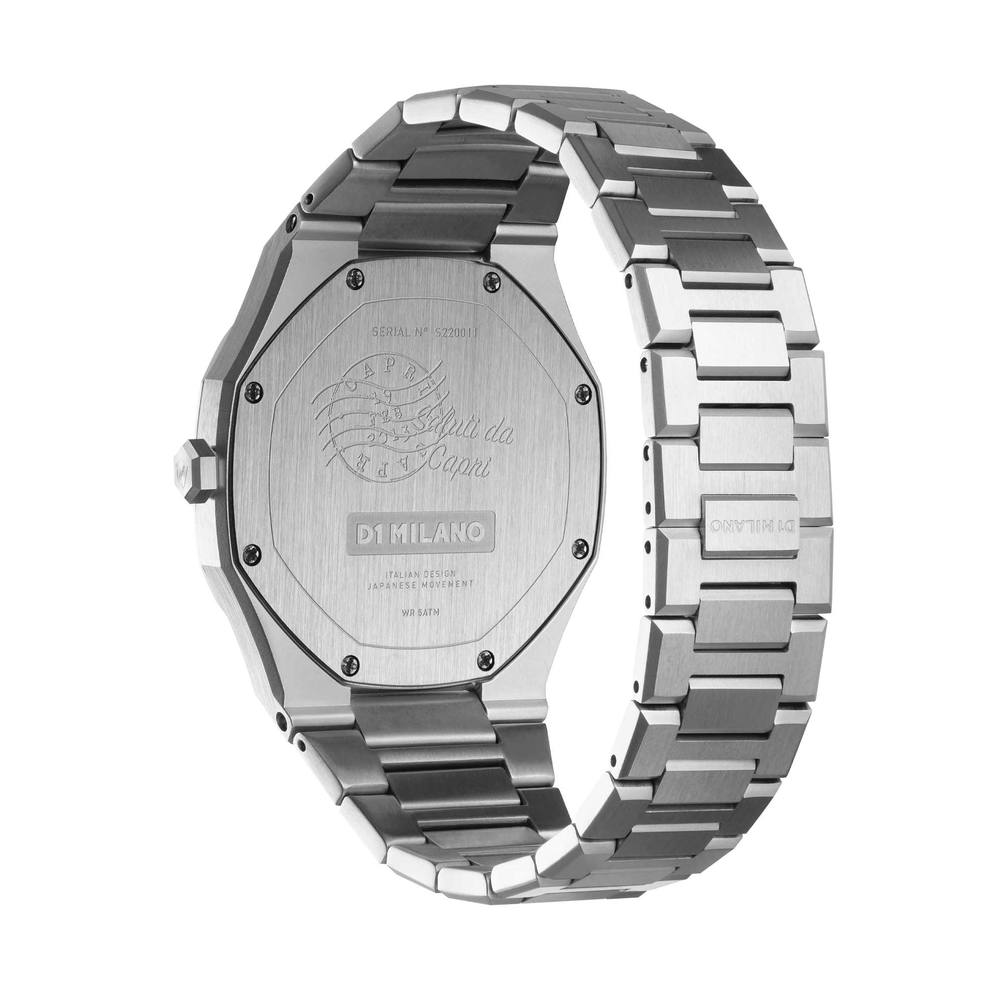 Unisex Capri Ultra Thin Watch D1-UTBU05 D1 Milano