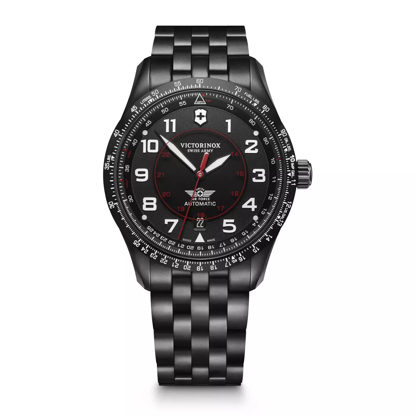 Men's Airboss Mechanical Watch 241974 Victorinox Swiss Army
