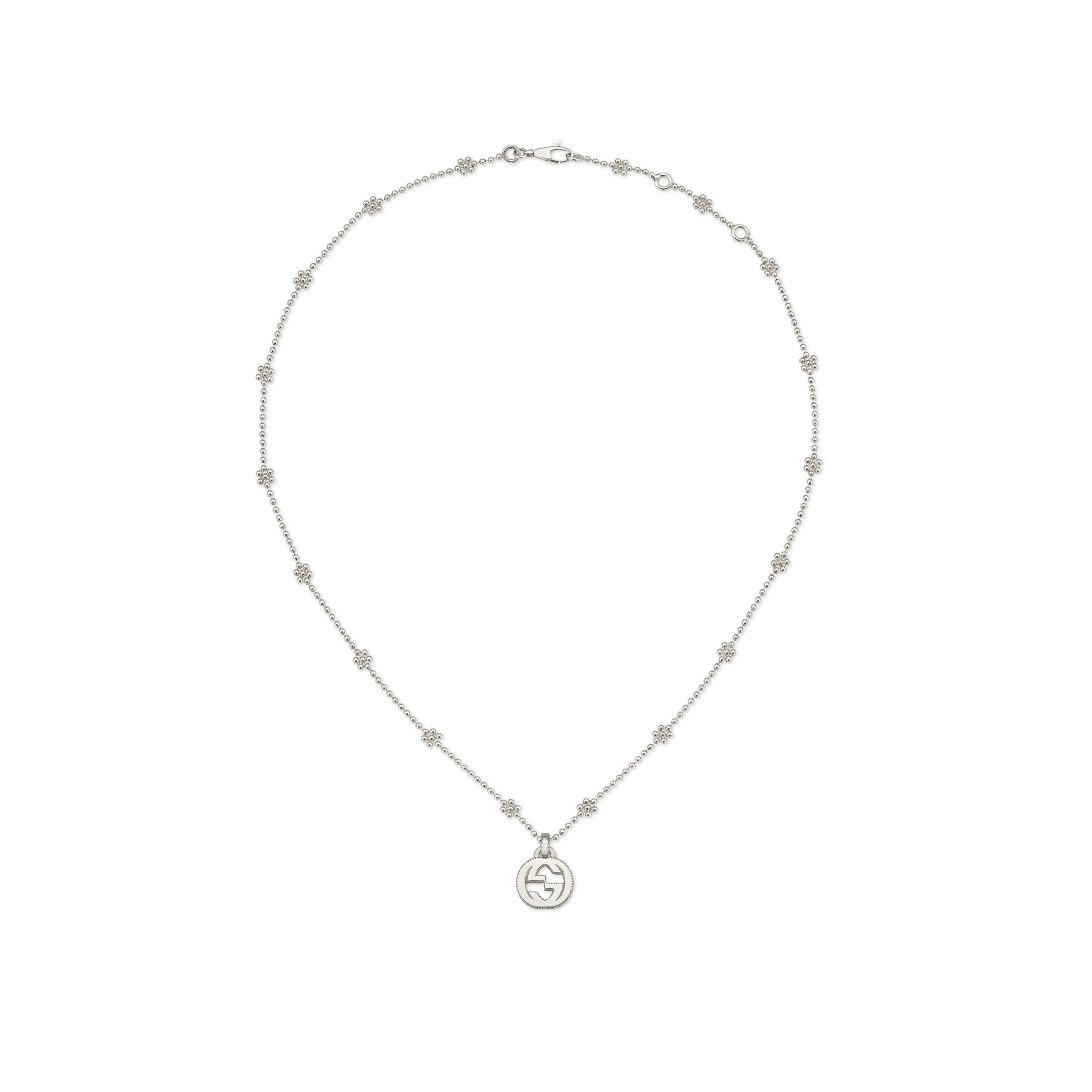 Interlocking G necklace in silver YBB479221001 Gucci Jewelry