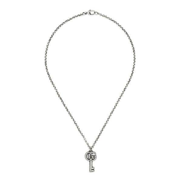 Double G Key Necklace YBB627757001 Gucci Jewelry