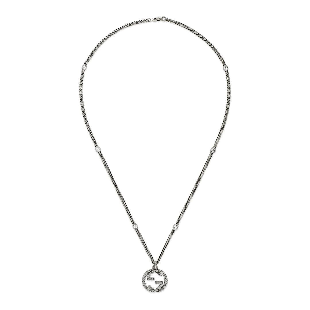 Interlocked G Necklace W/ Pendant YBB678651001 Gucci Jewelry