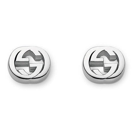 Silver interlocking G earrings YBD356289001 Gucci Jewelry