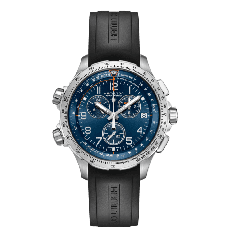 Khaki Aviation X-Wind Gmt Chrono Quartz Watch Hamilton