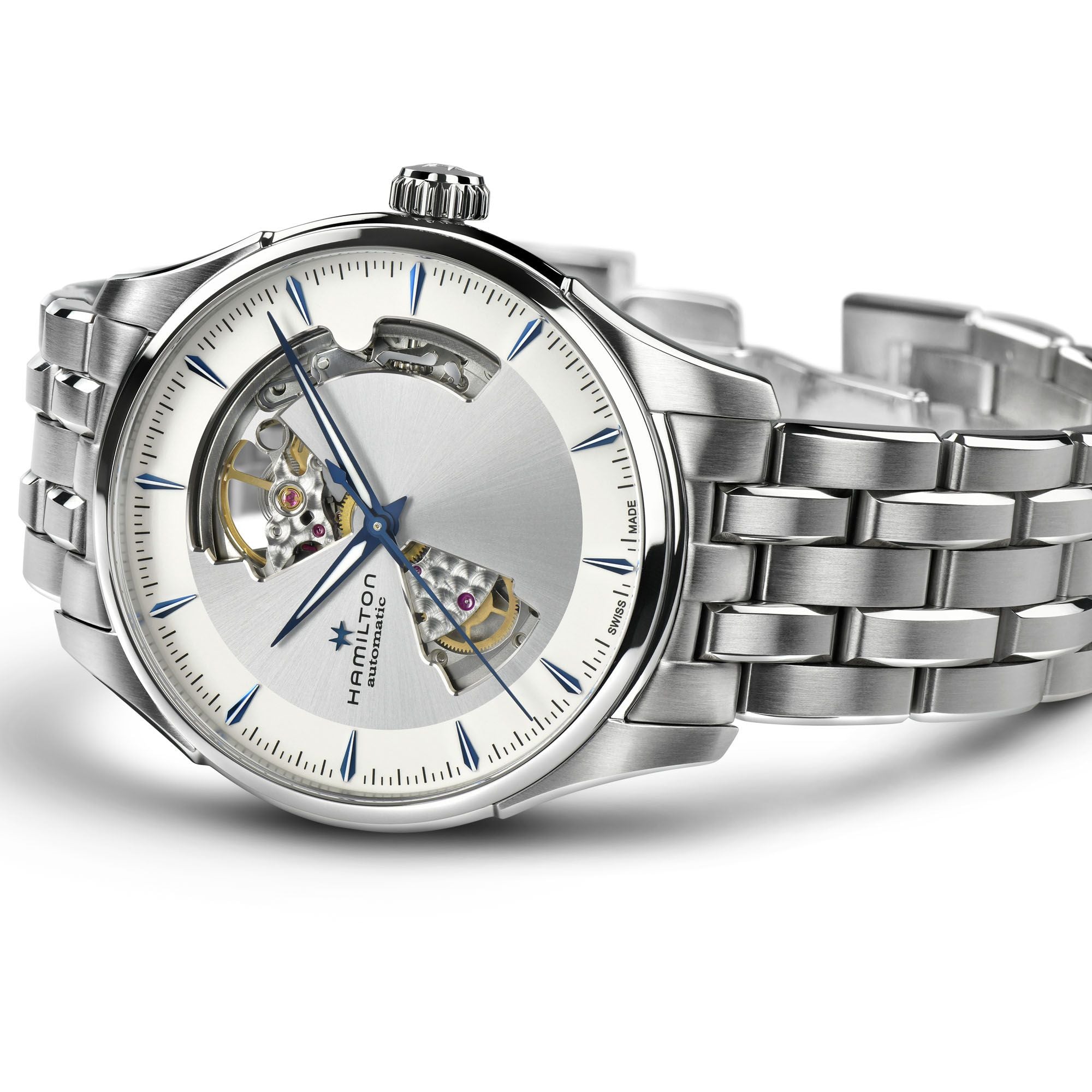 Men's Jazzmaster Open Heart Auto Watch H32675150 Hamilton