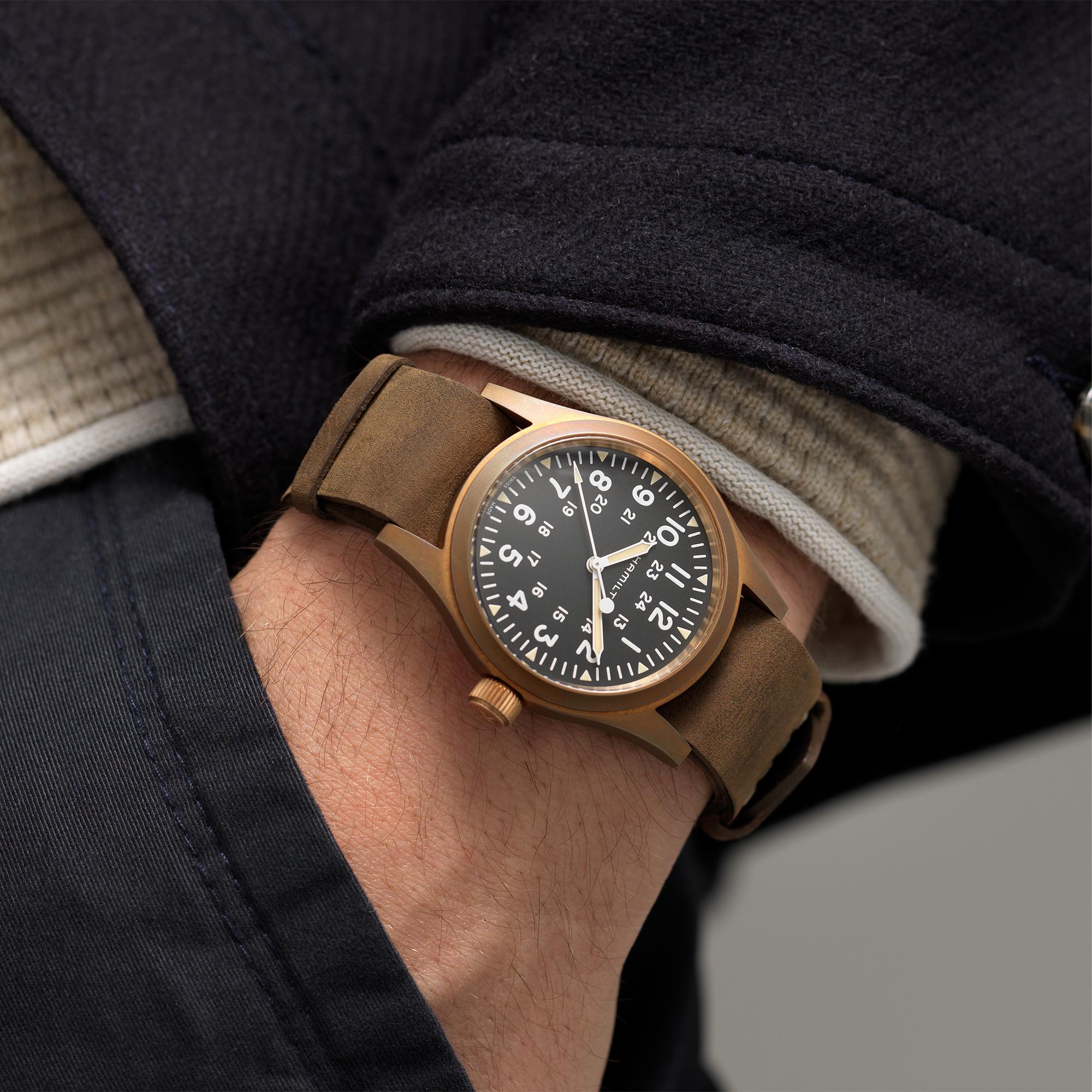 Khaki Field Mechanical Bronze Watch 38mm H69459530 Hamilton