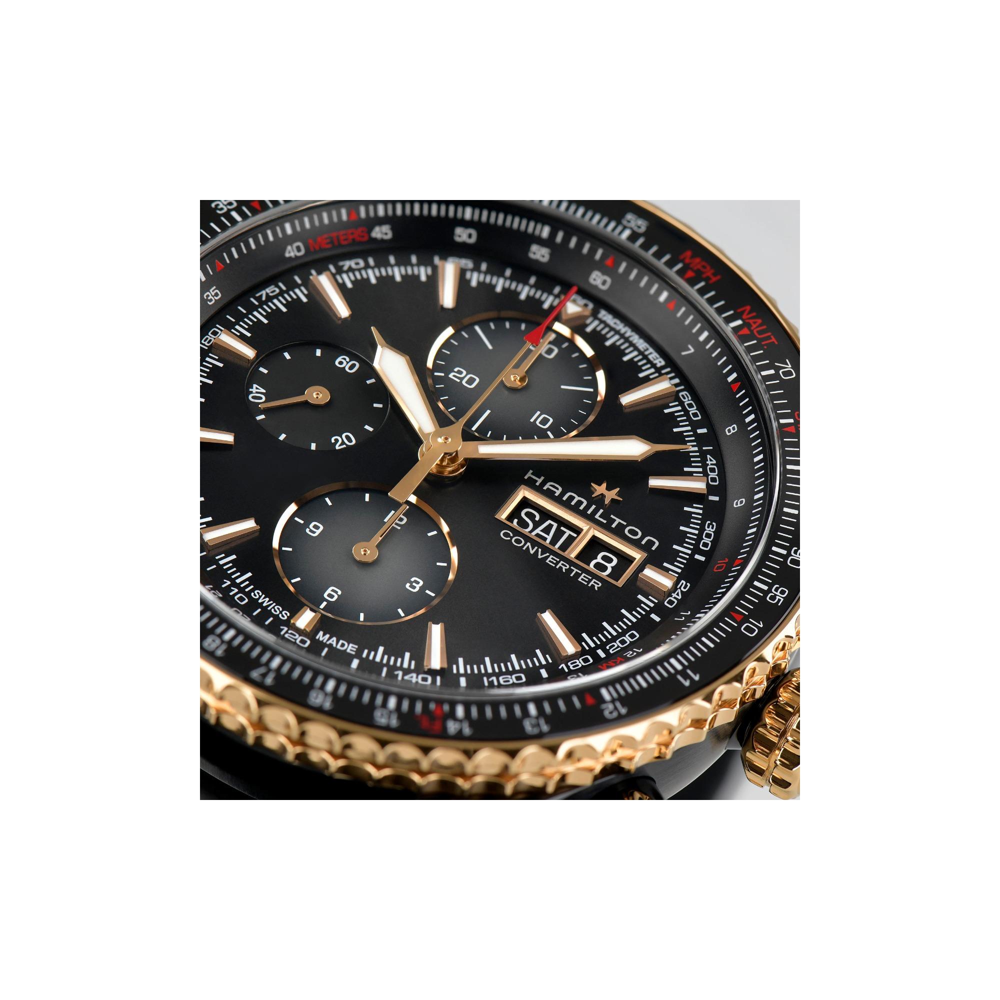 Khaki Aviation Converter Auto Chrono Hamilton