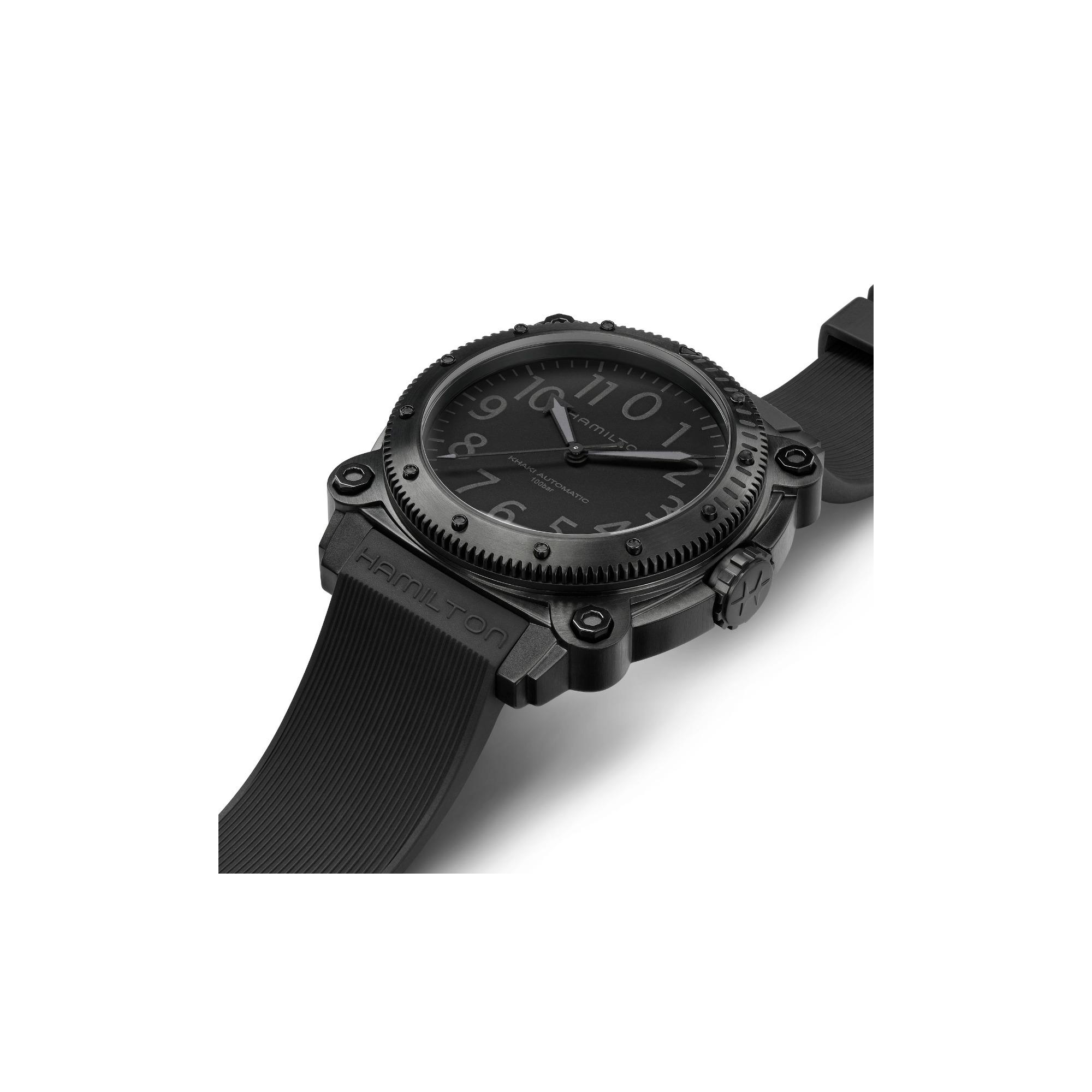 Khaki Navy Belowzero Auto Titanium Hamilton
